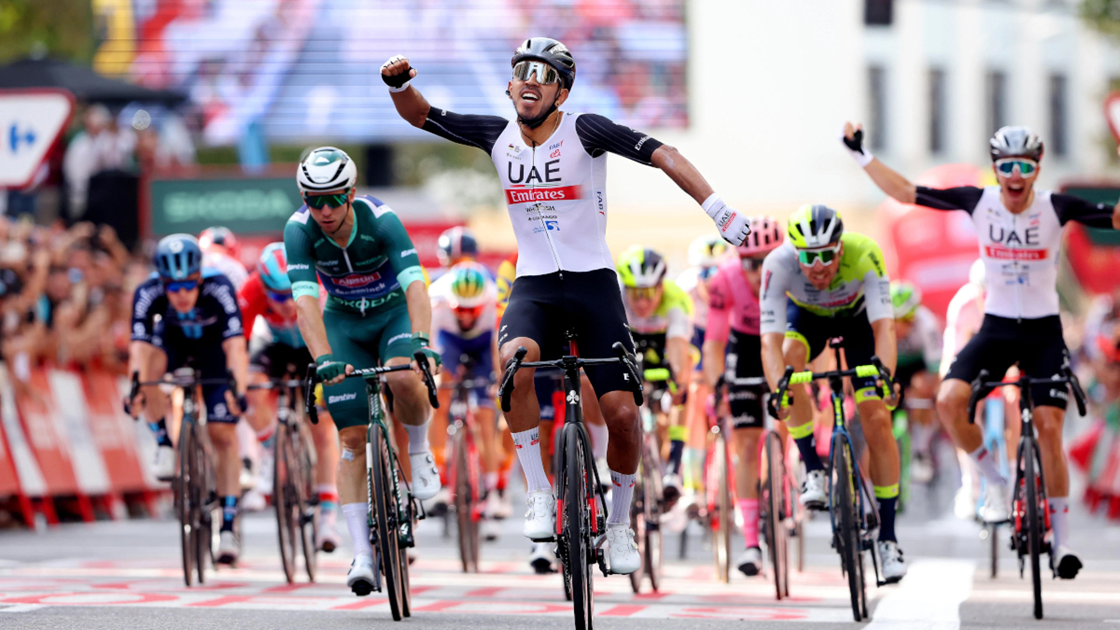 Molano beats Groves in sprint to stage 12 Vuelta victory
