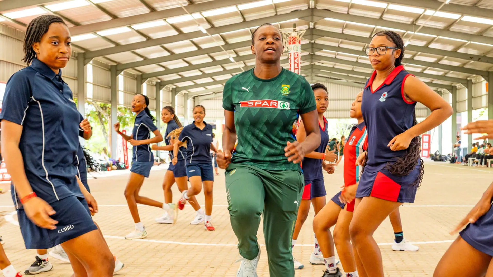 Proteas hold successful netball clinic in Mbombela