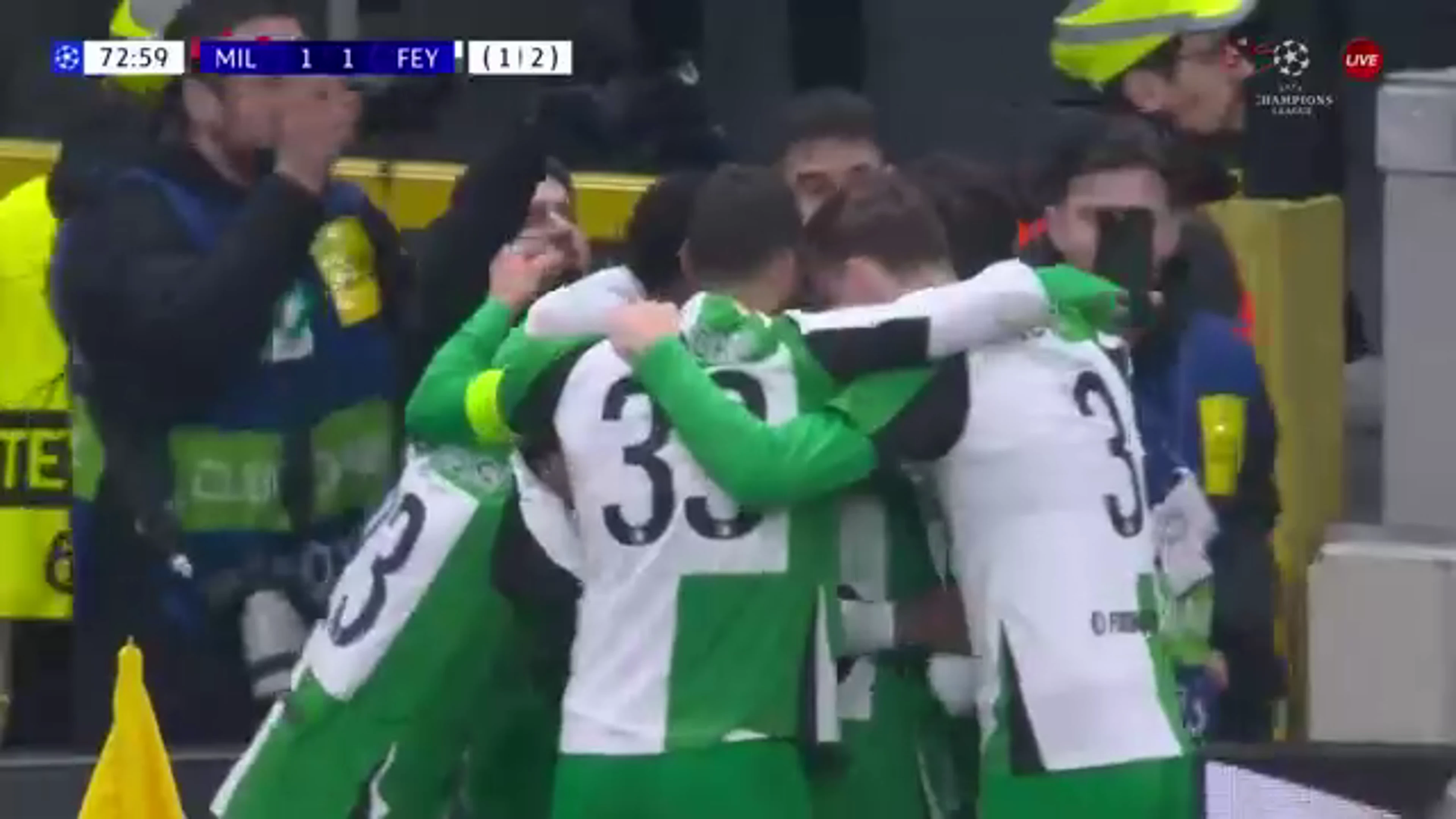 Julian Carranza | 73rd Minute Goal v AC Milan