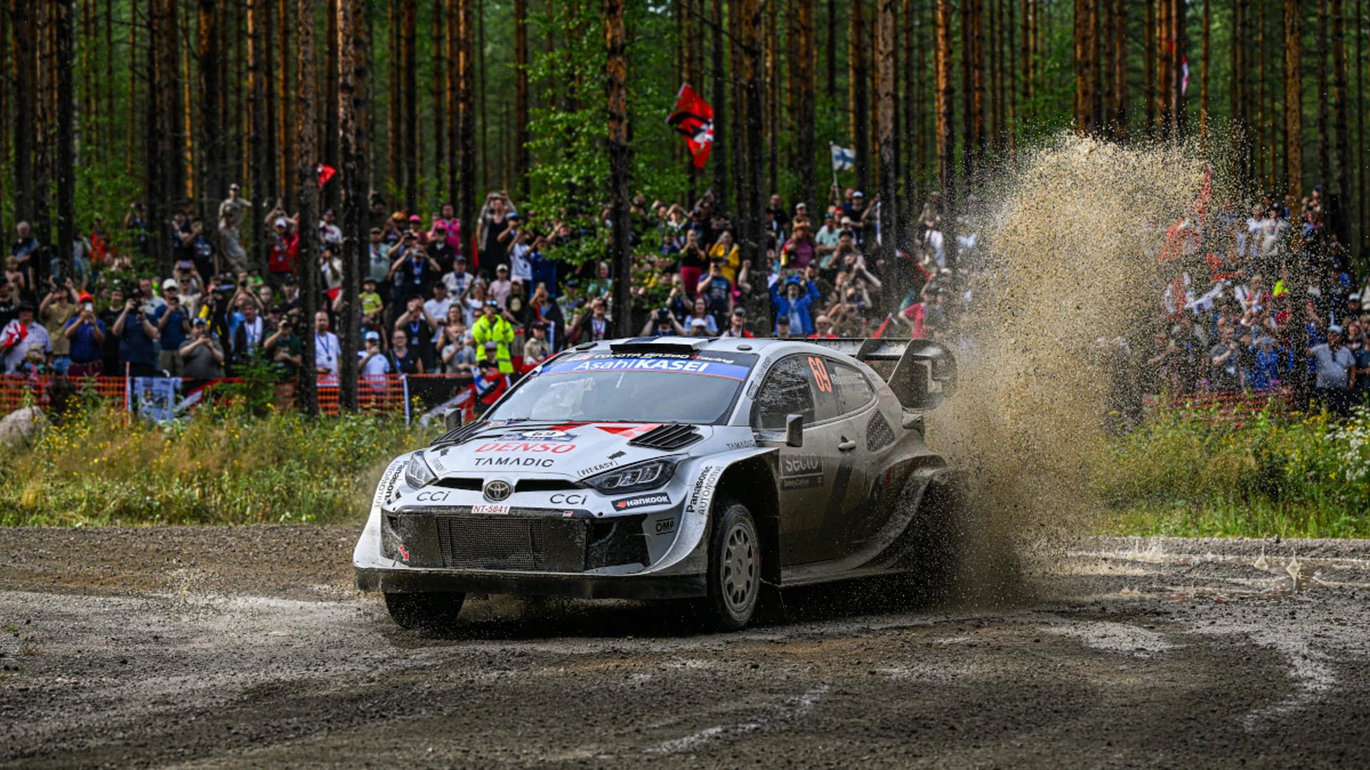 Rovanpera leads the way in home Rally Finland