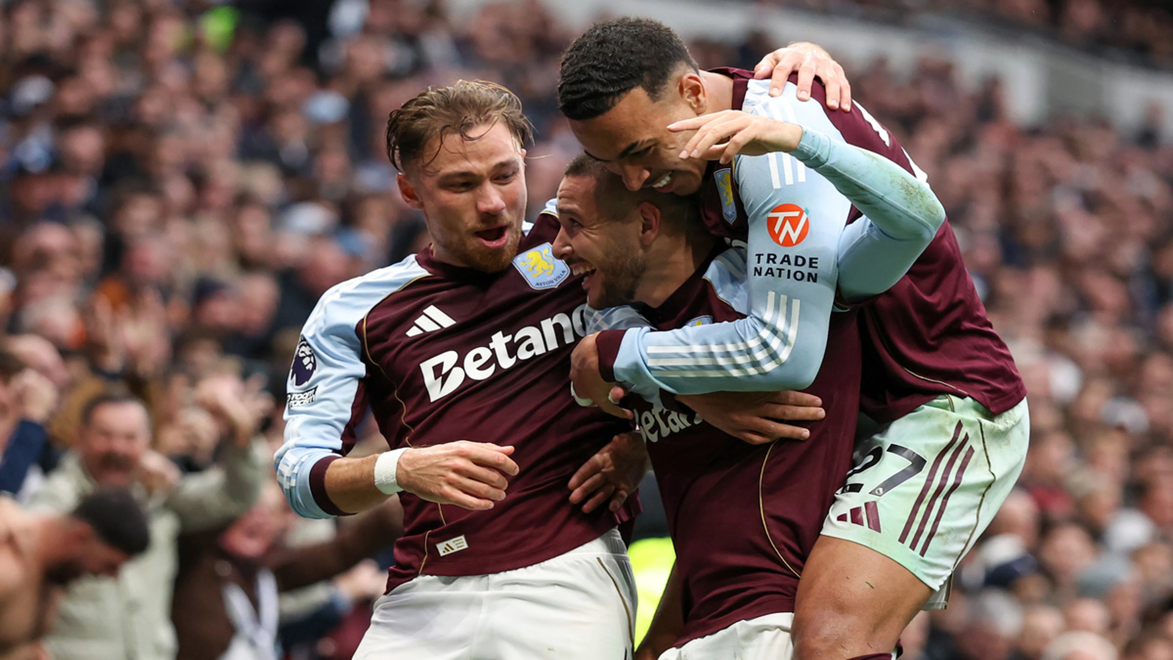 Spurs humbled at home again as Villa hit back