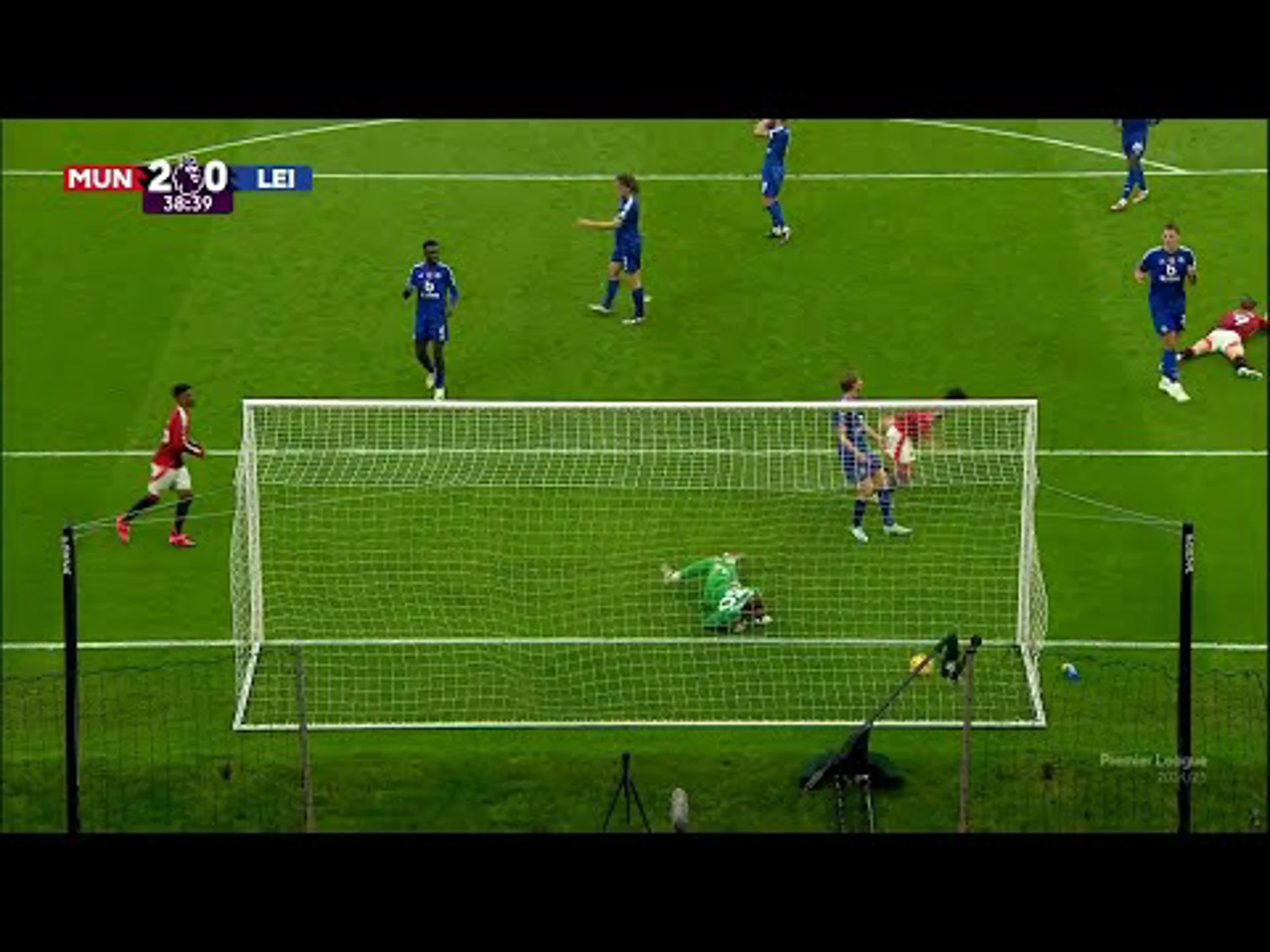 Bruno Fernandes | 38ᵗʰ Minute Goal v Leicester City