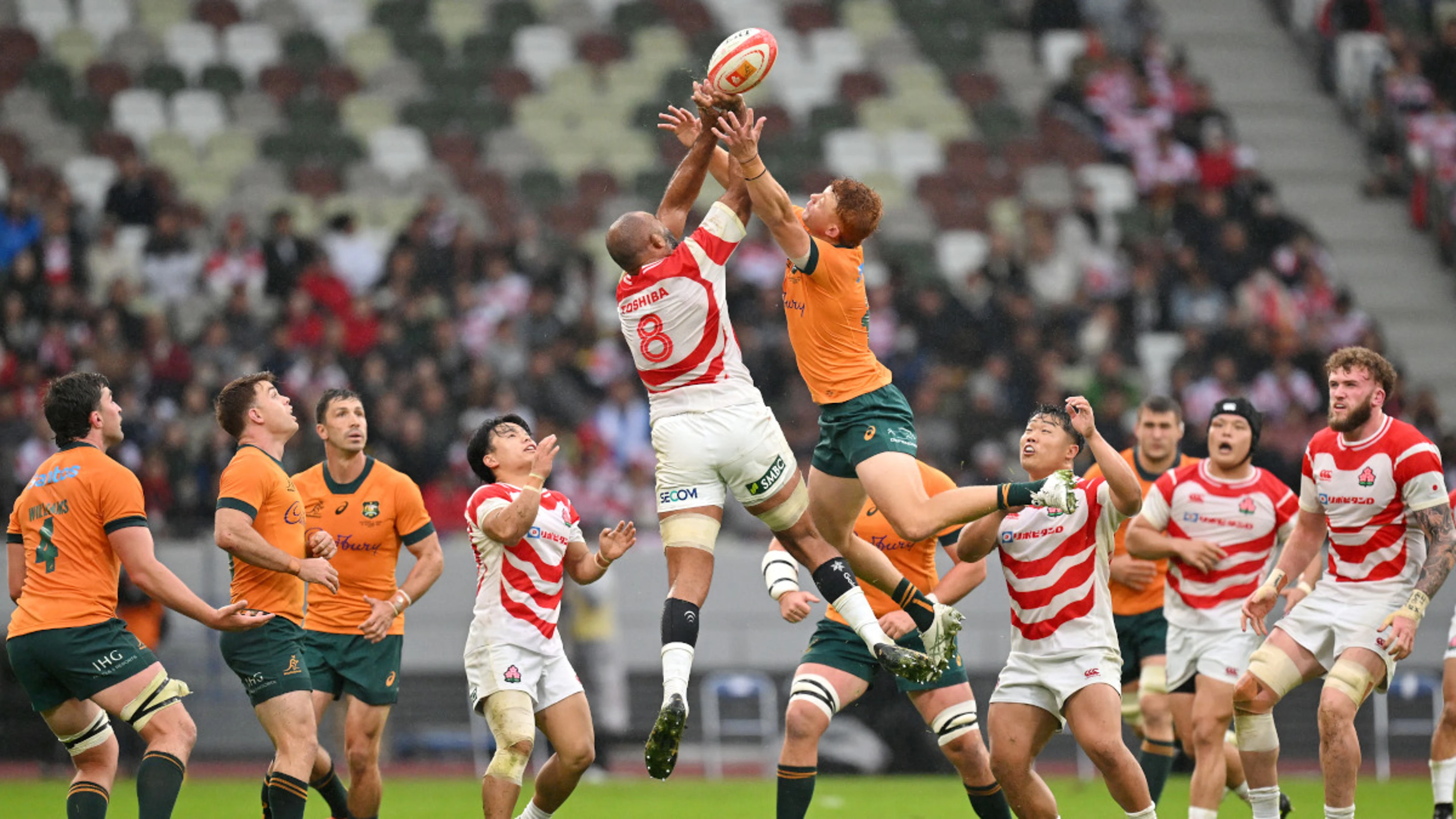 Japan can compete with world's best, says Jones after narrow Australia loss