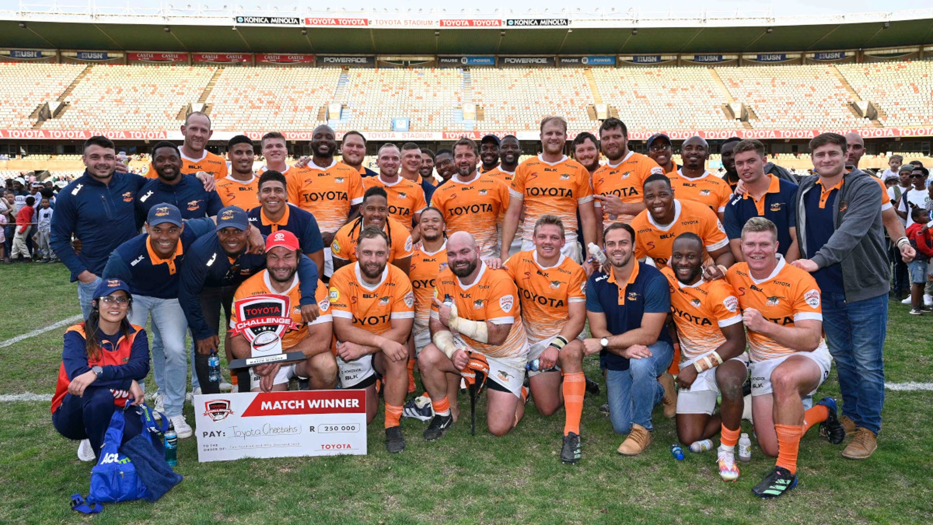 Cheetahs complete clean sweep over Force