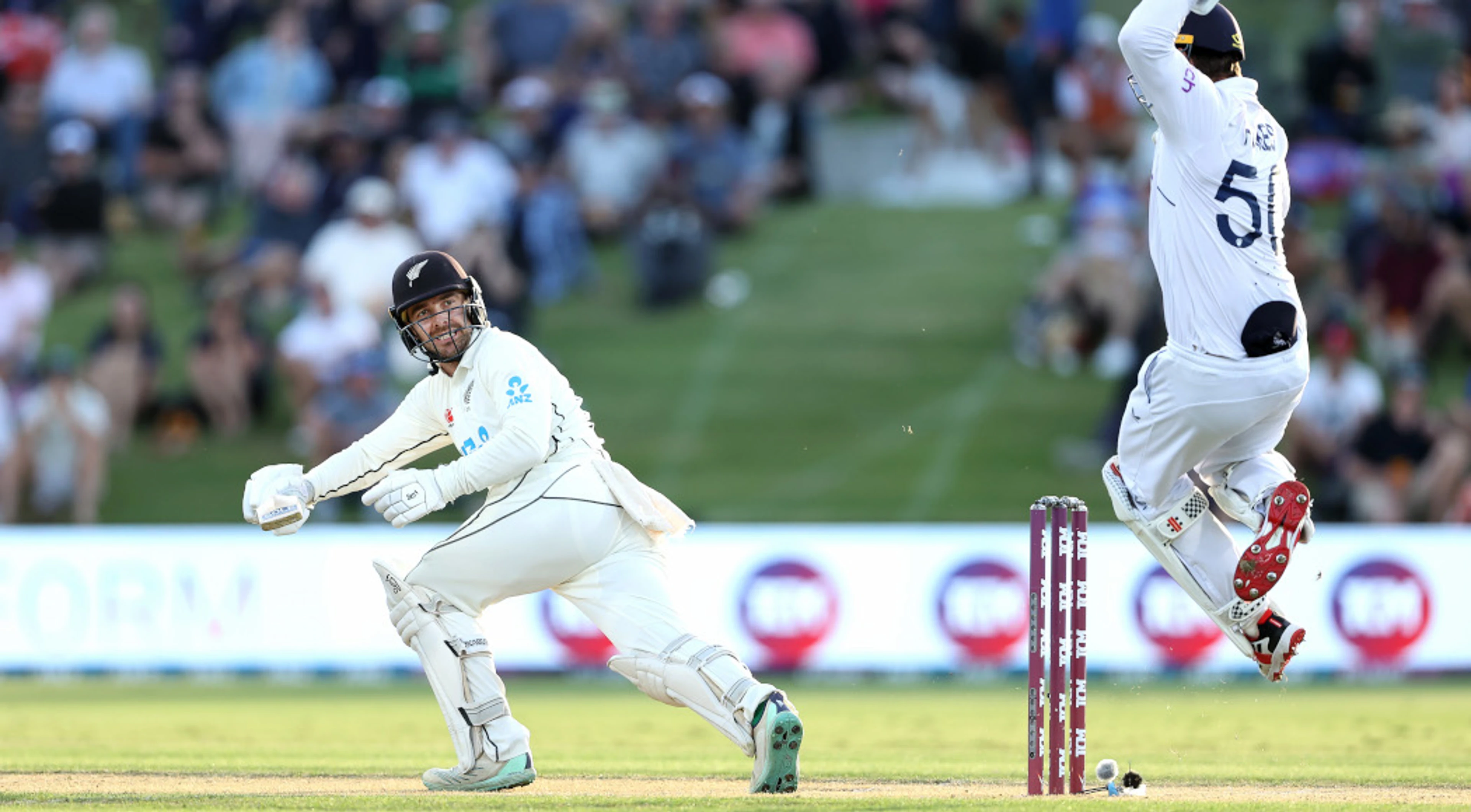 Century-maker Blundell in 'fight mode' facing England bowling greats