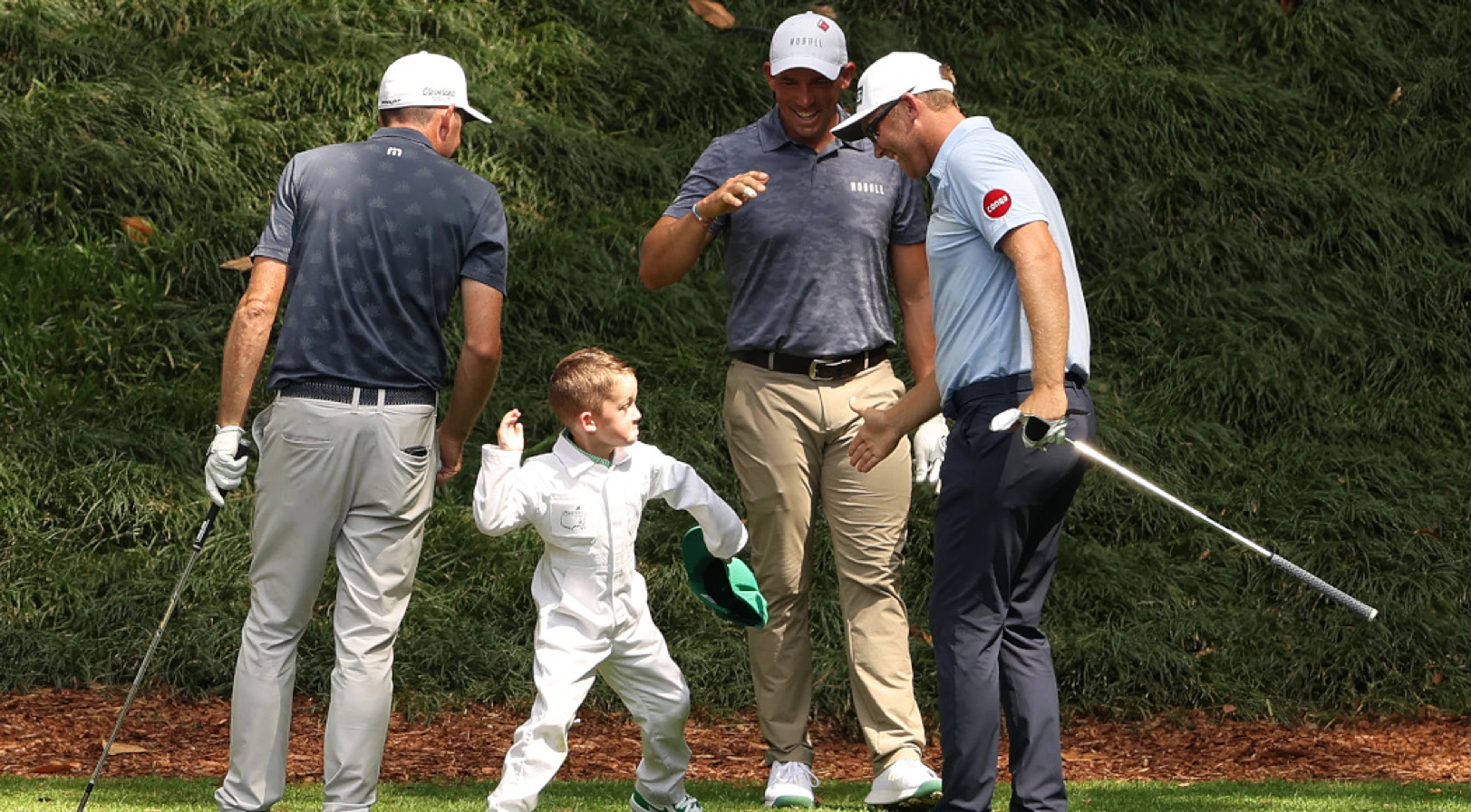 Power sinks back-to-back aces in Masters Par-3 Contest