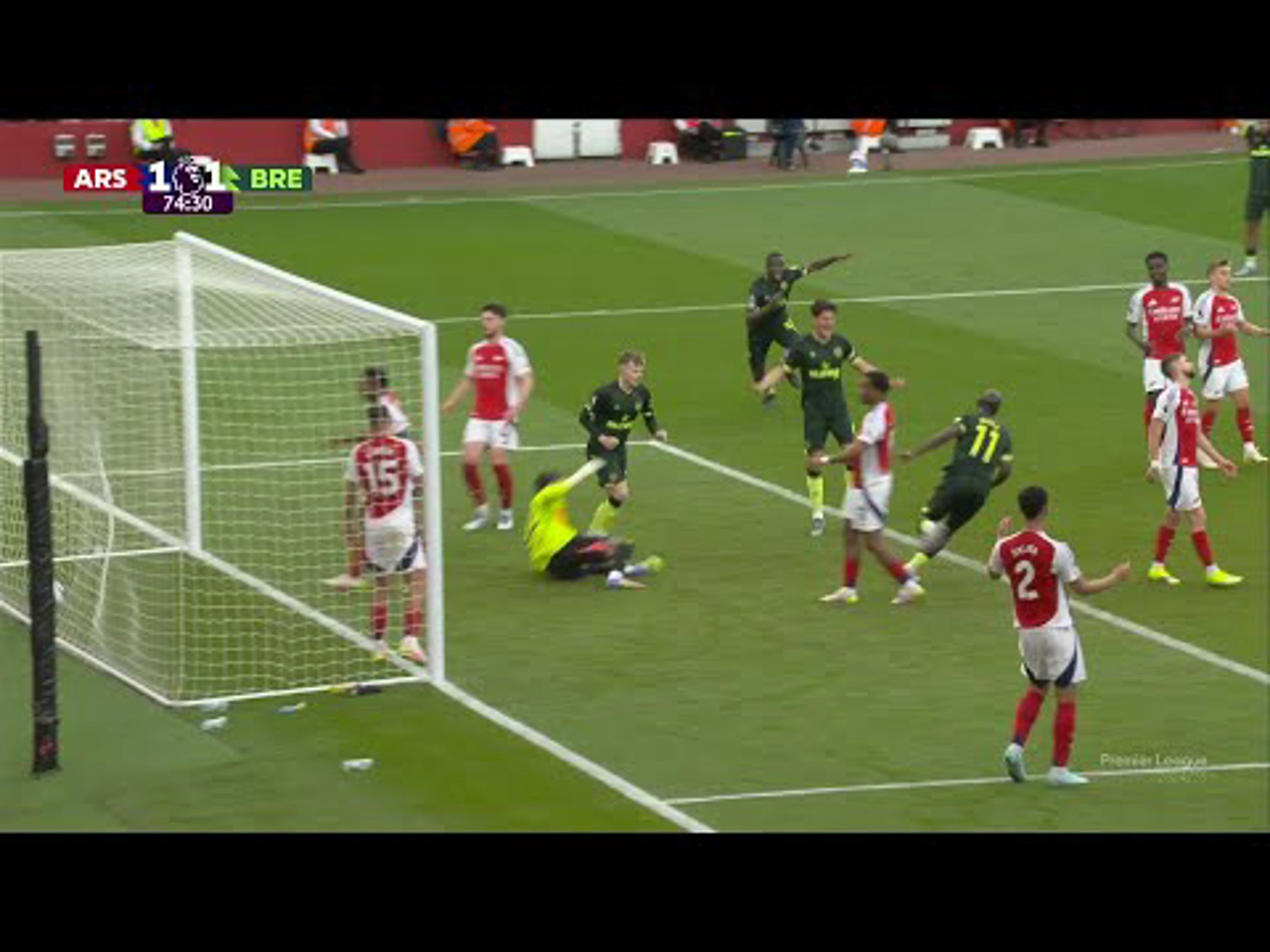 Yoane Wissa | 74ᵗʰ Minute Goal v Arsenal