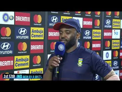 India v South Africa | 1st T20 International | Post-match interview with Temba Bavuma