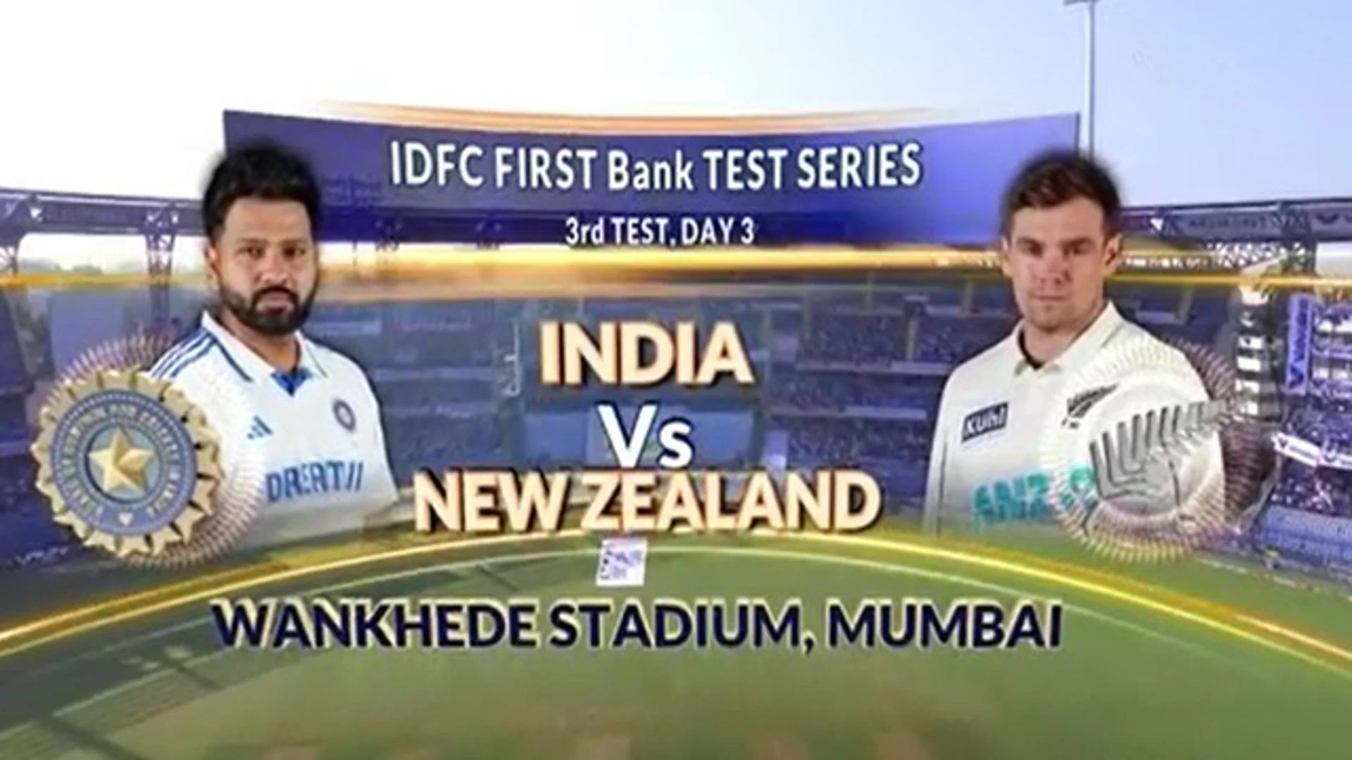 India v New Zealand | Match Highlights | 3rd Test Day 3