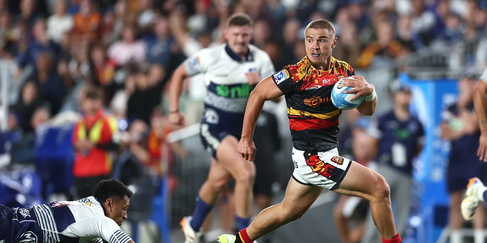 Chiefs edge Blues in Auckland arm-wrestle as Brumbies thump Force