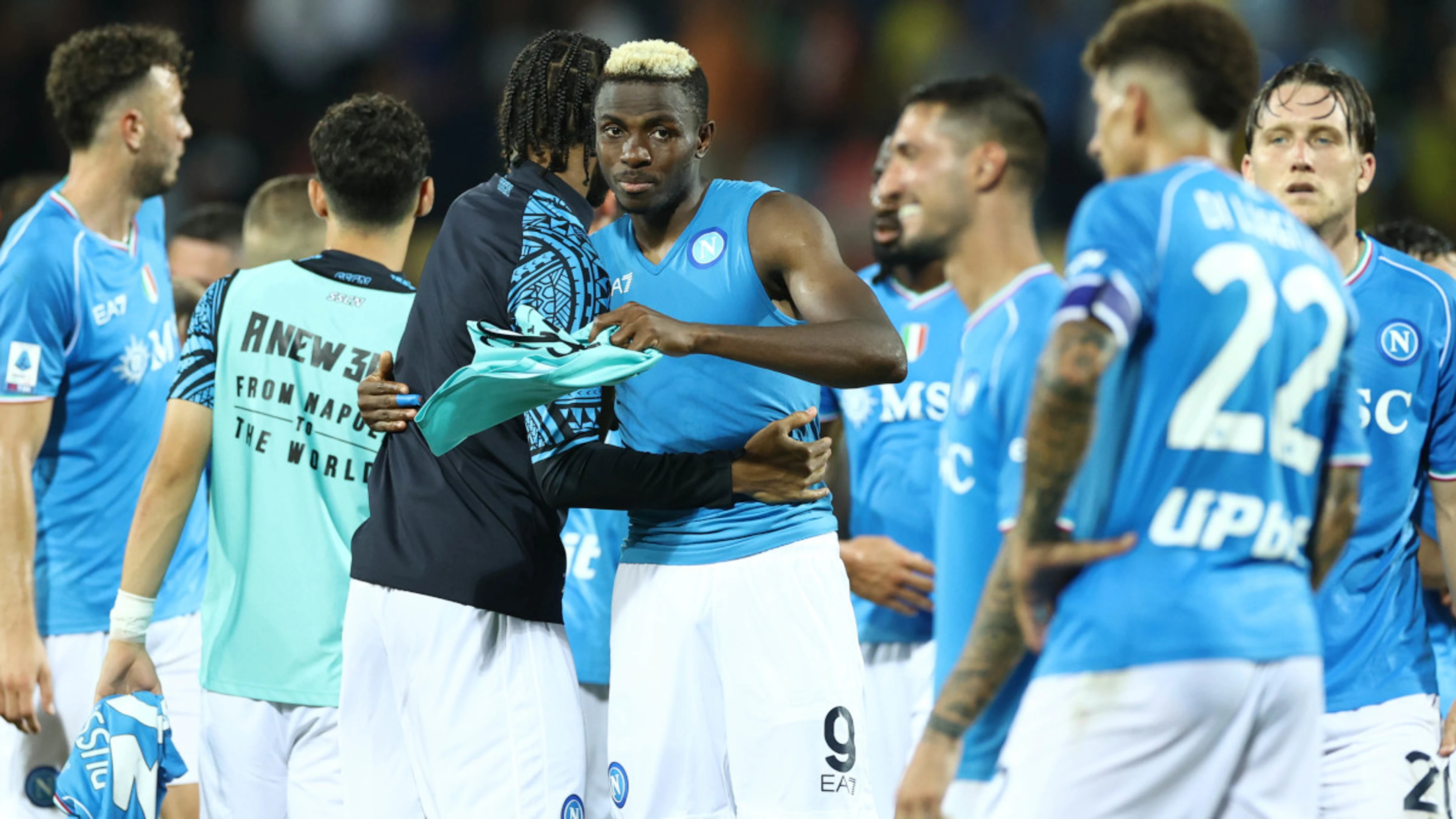 Osimhen gives Napoli winning start as Inter's Martinez sinks Monza