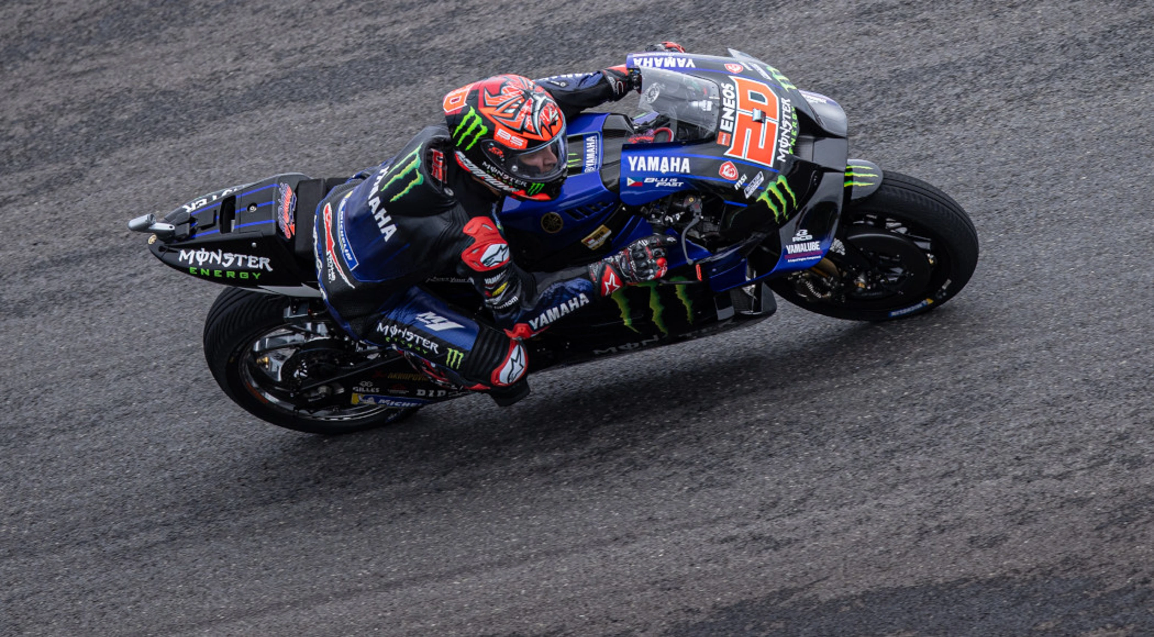 Quartararo on pole as Marquez crashes twice, Binder fourth