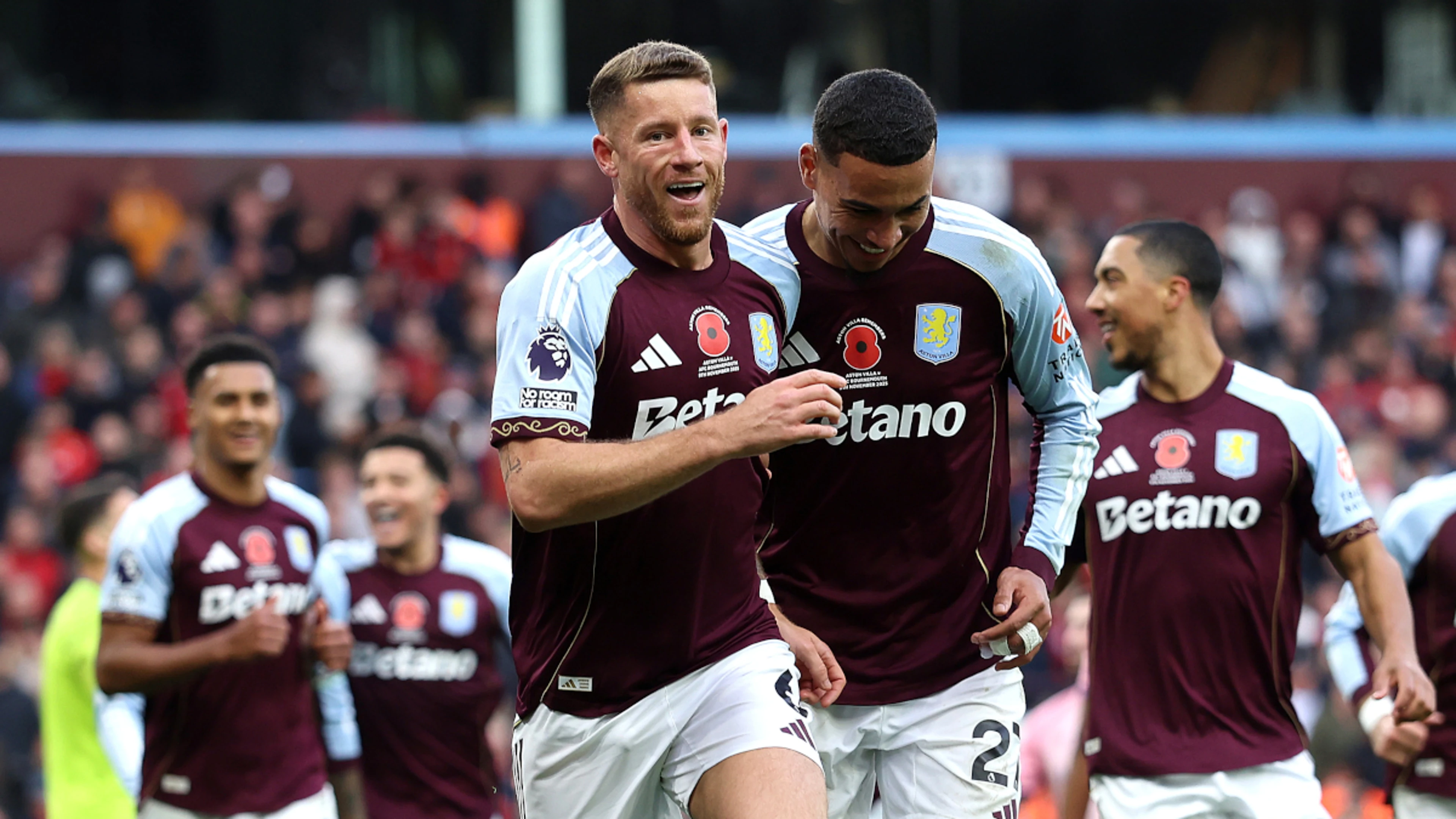 Villa on the rise after thrashing Bournemouth, Newcastle lose at Brentford