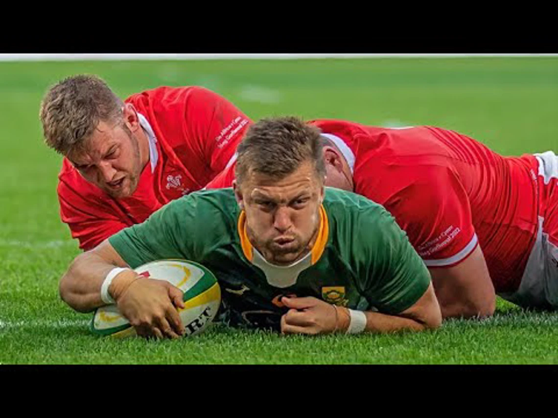 All the best bits from the Springboks' 30-14 win over Wales with isiXhosa commentary
