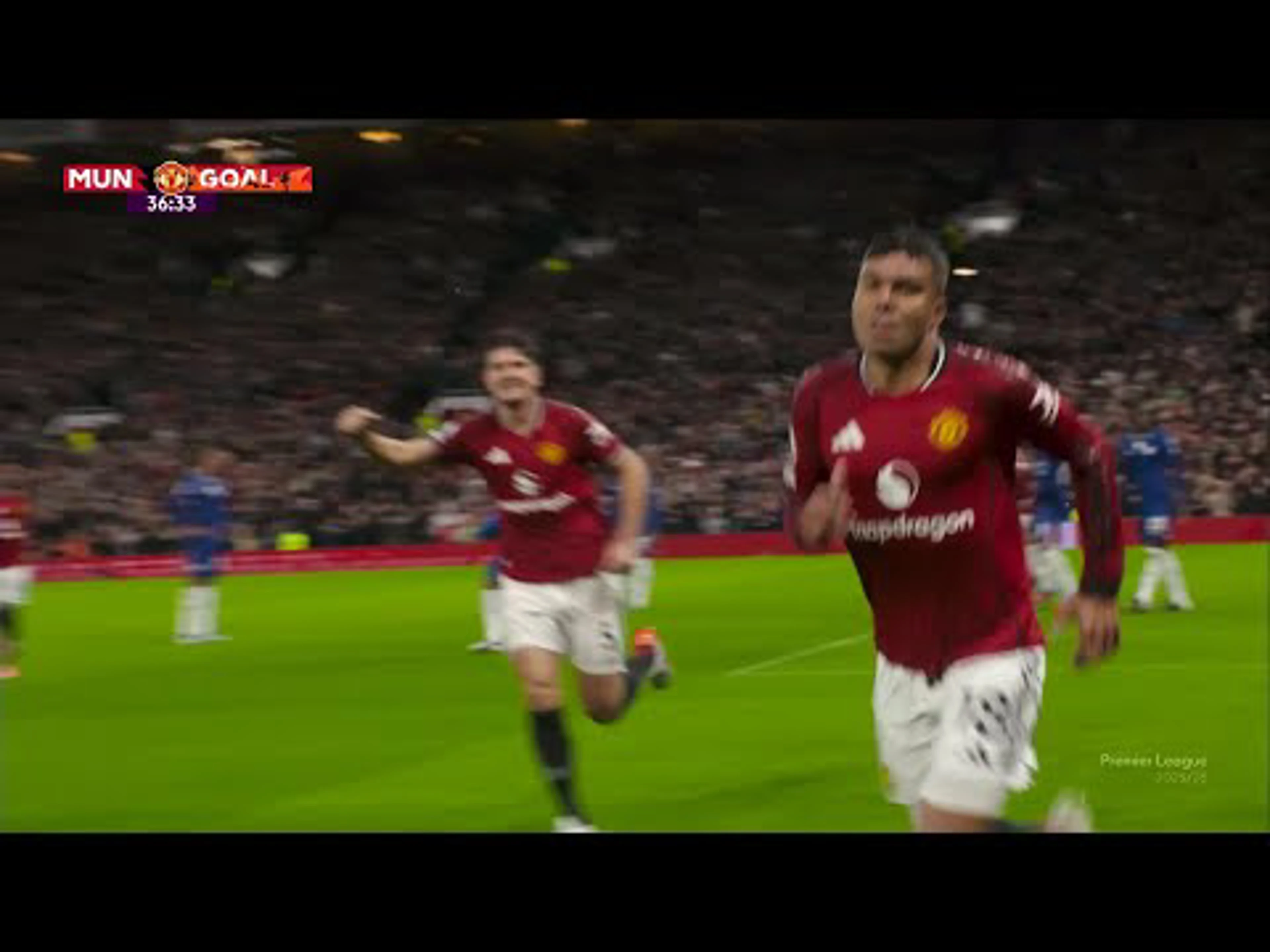 Carlos Henrique Casimiro | 37ᵗʰ Minute Goal v Chelsea