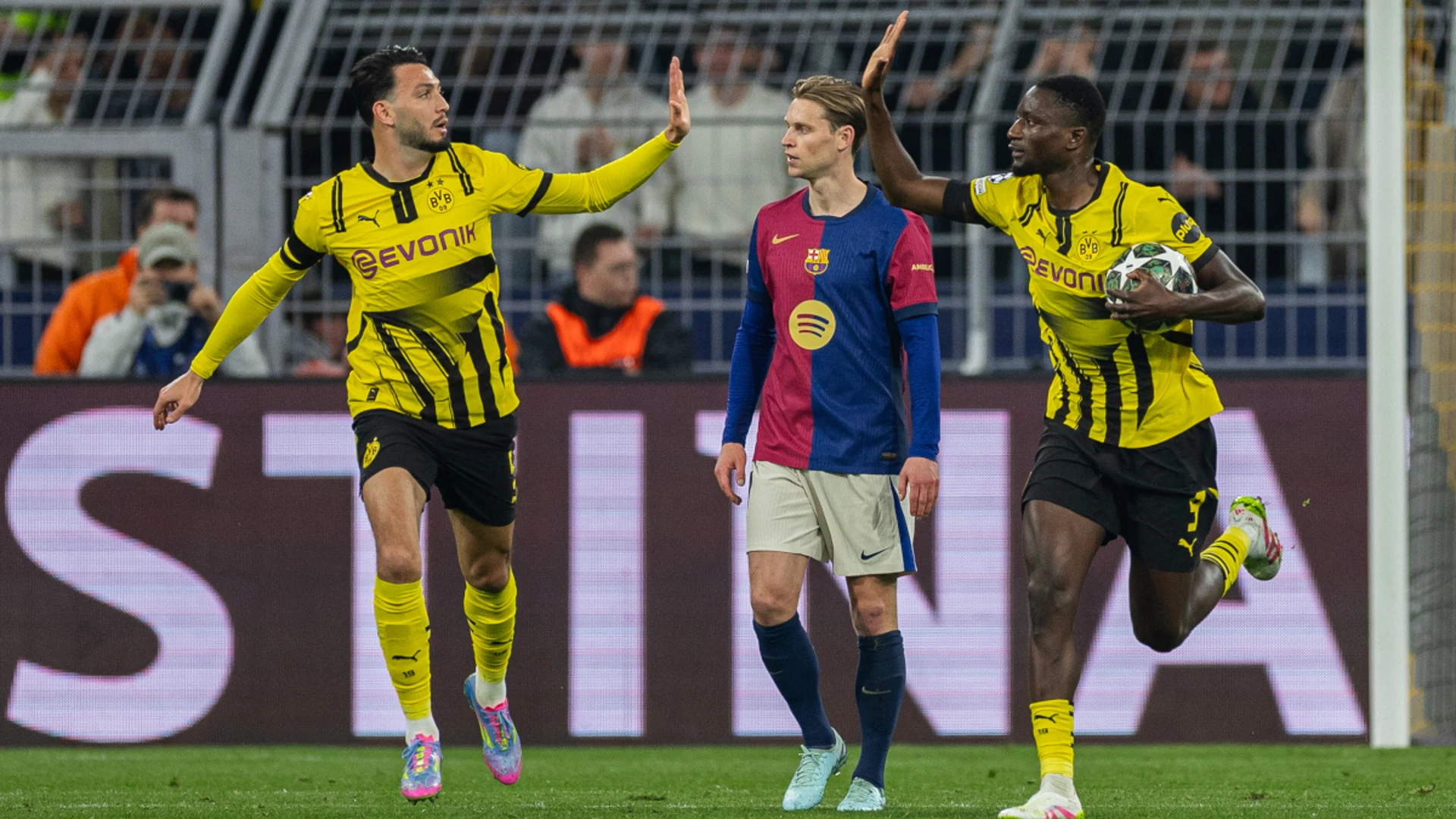 UCL: Barca through to semis despite Guirassy hattrick