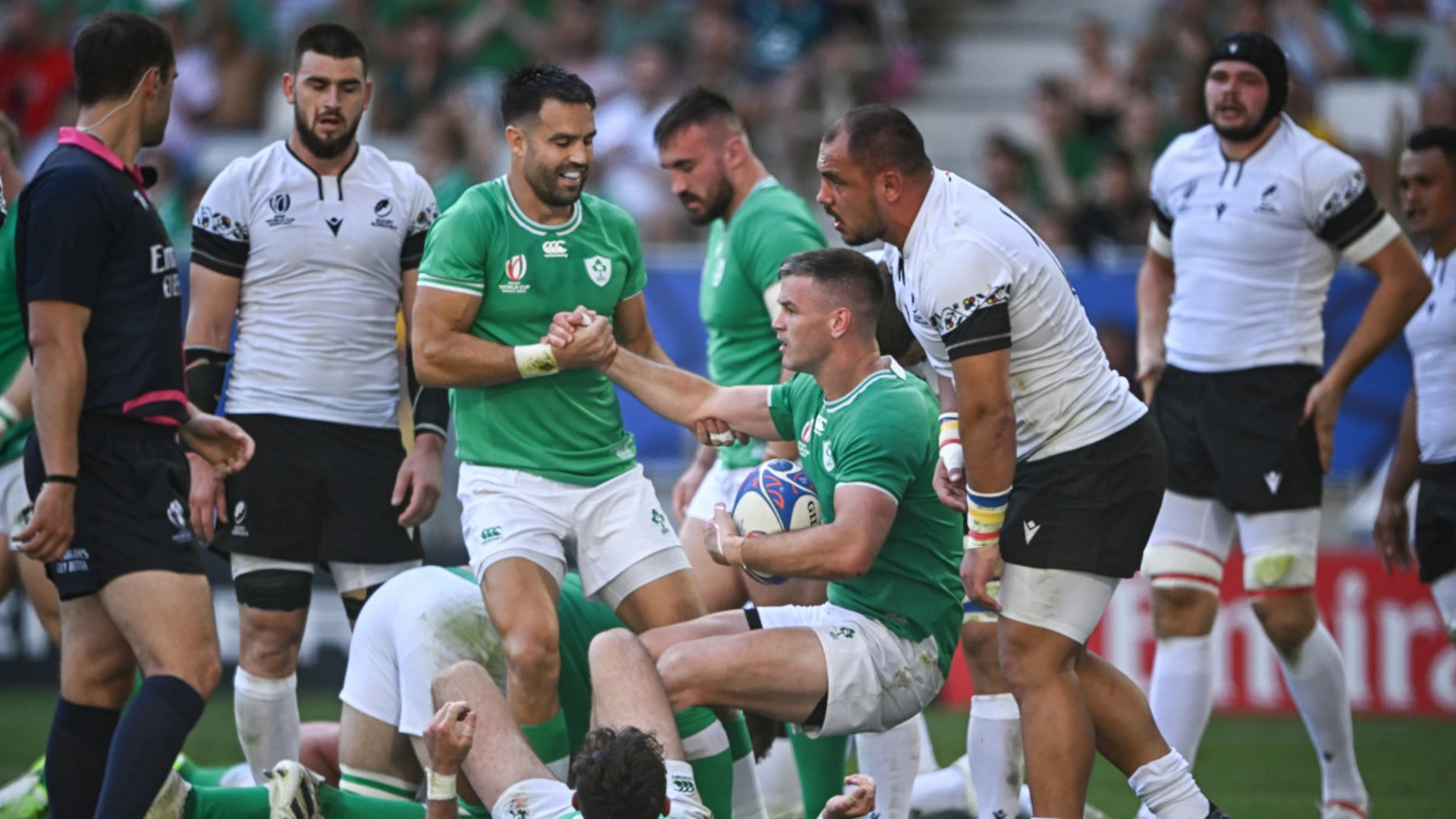 Sexton scores 24 points as Ireland thrash Romania