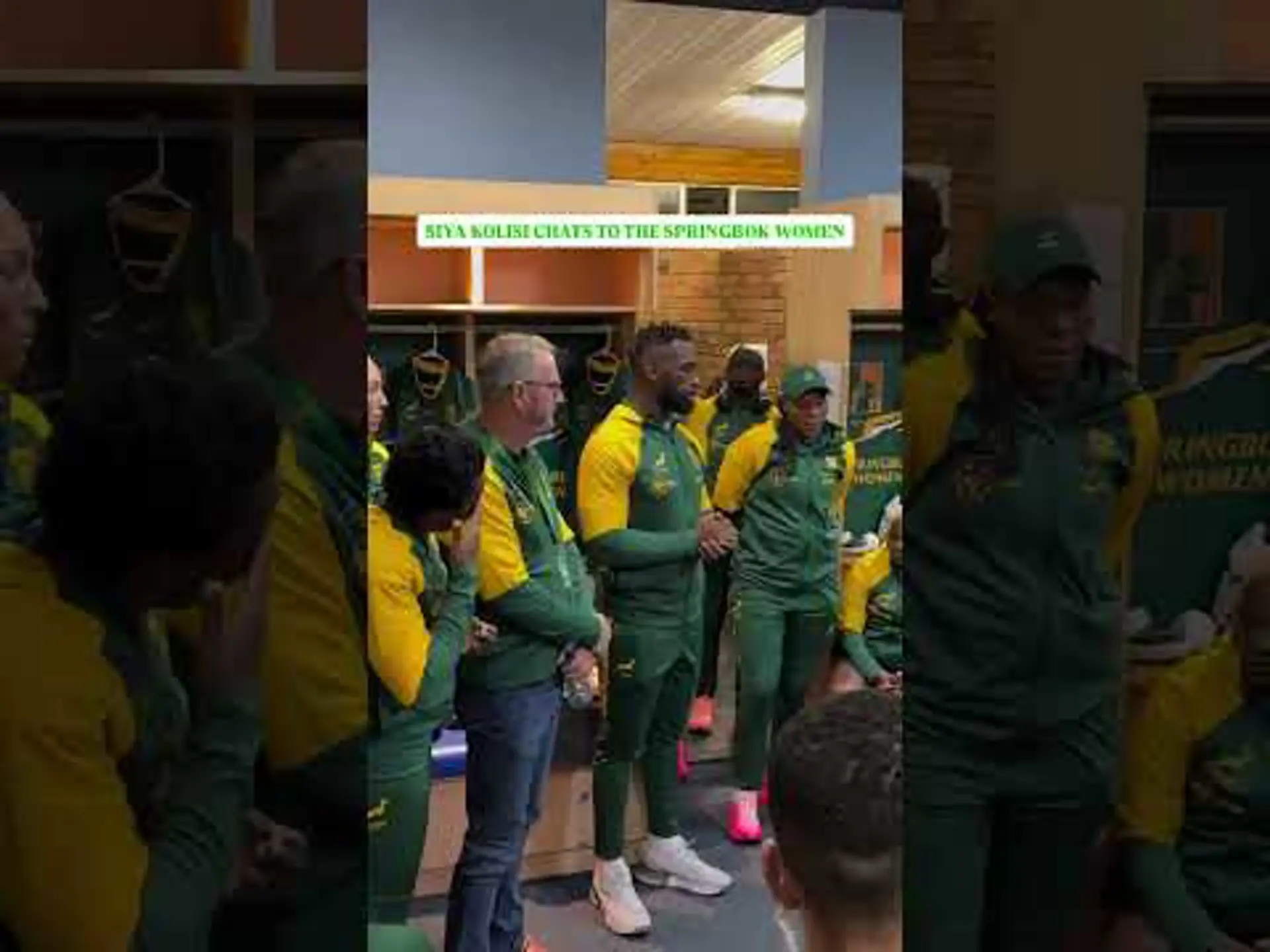 Siya's pre-match speech to Springbok Women