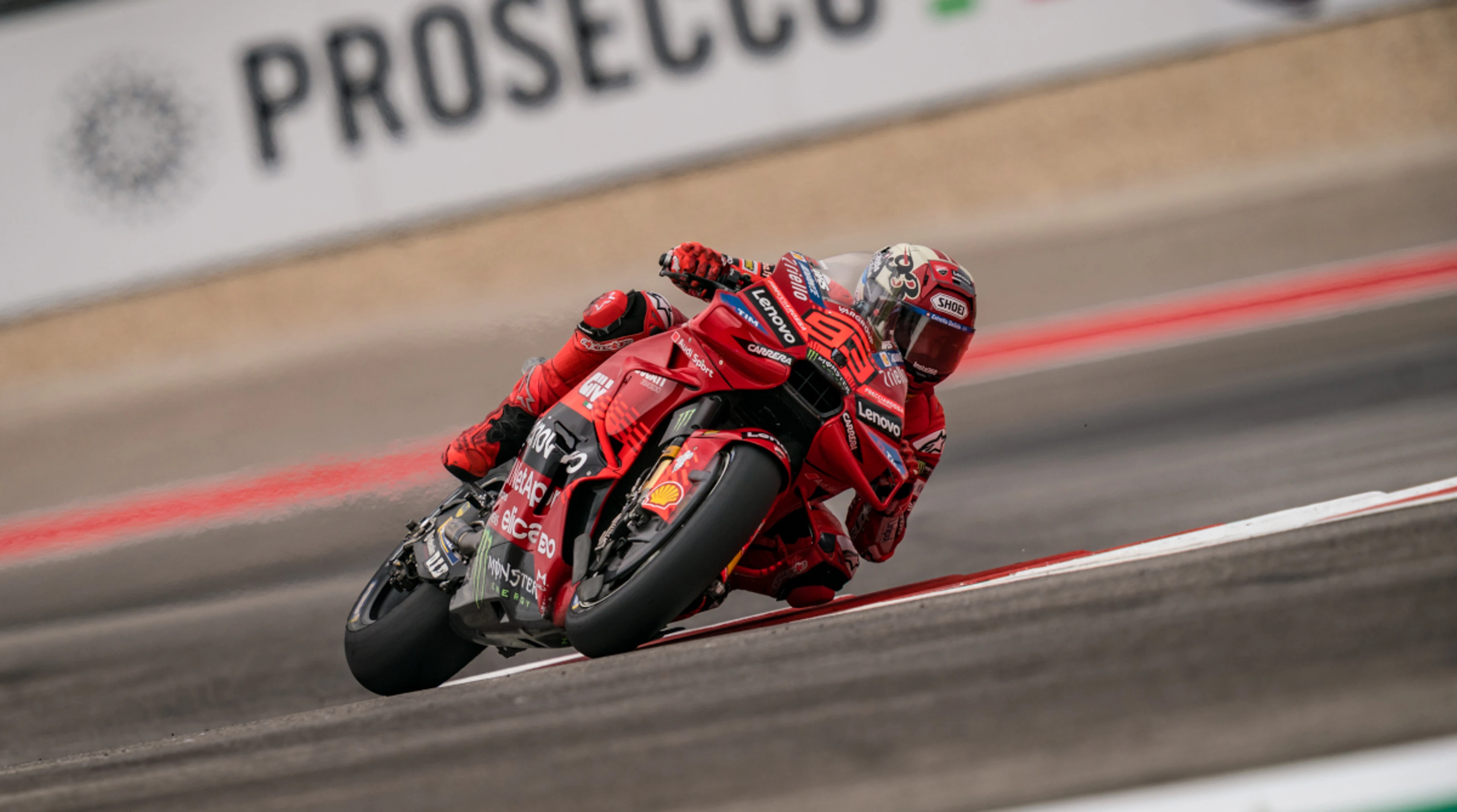 Ducati's Marquez fastest at Americas GP for hat-trick of poles