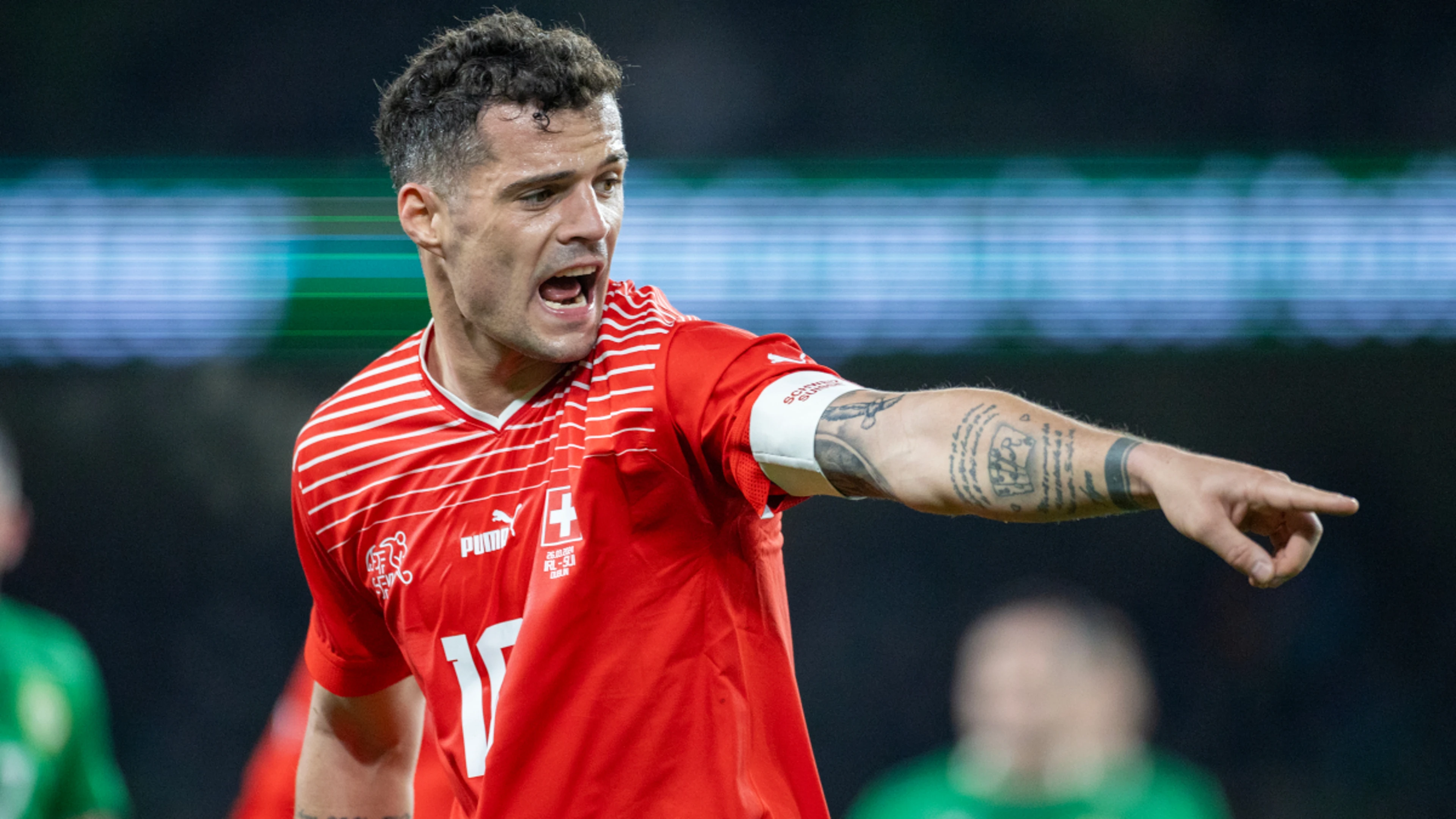 Xhaka leading Switzerland with new-found composure