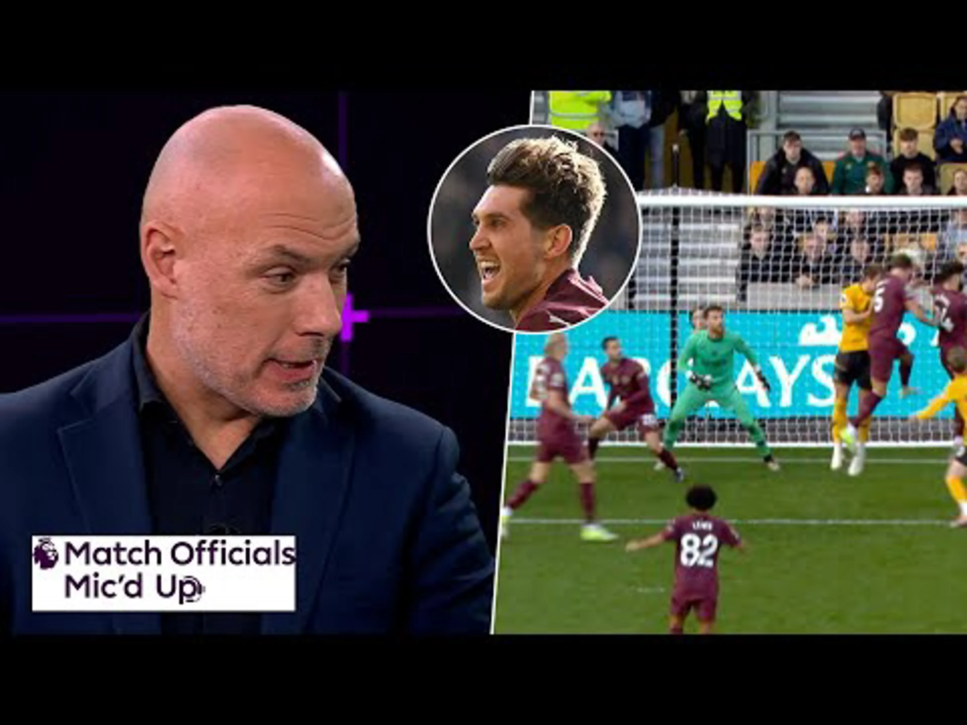 Why Stones' goal was allowed | Match Officials Mic'd Up | Premier League