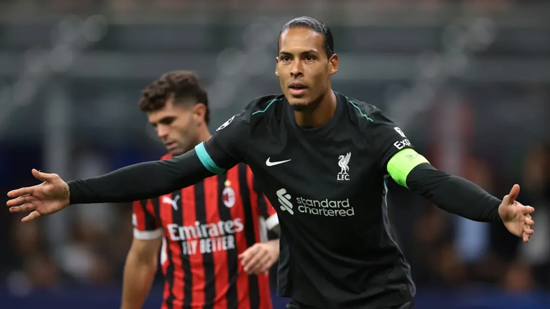 REACTION: Van Dijk hails Liverpool's 'calm' response in win over AC Milan