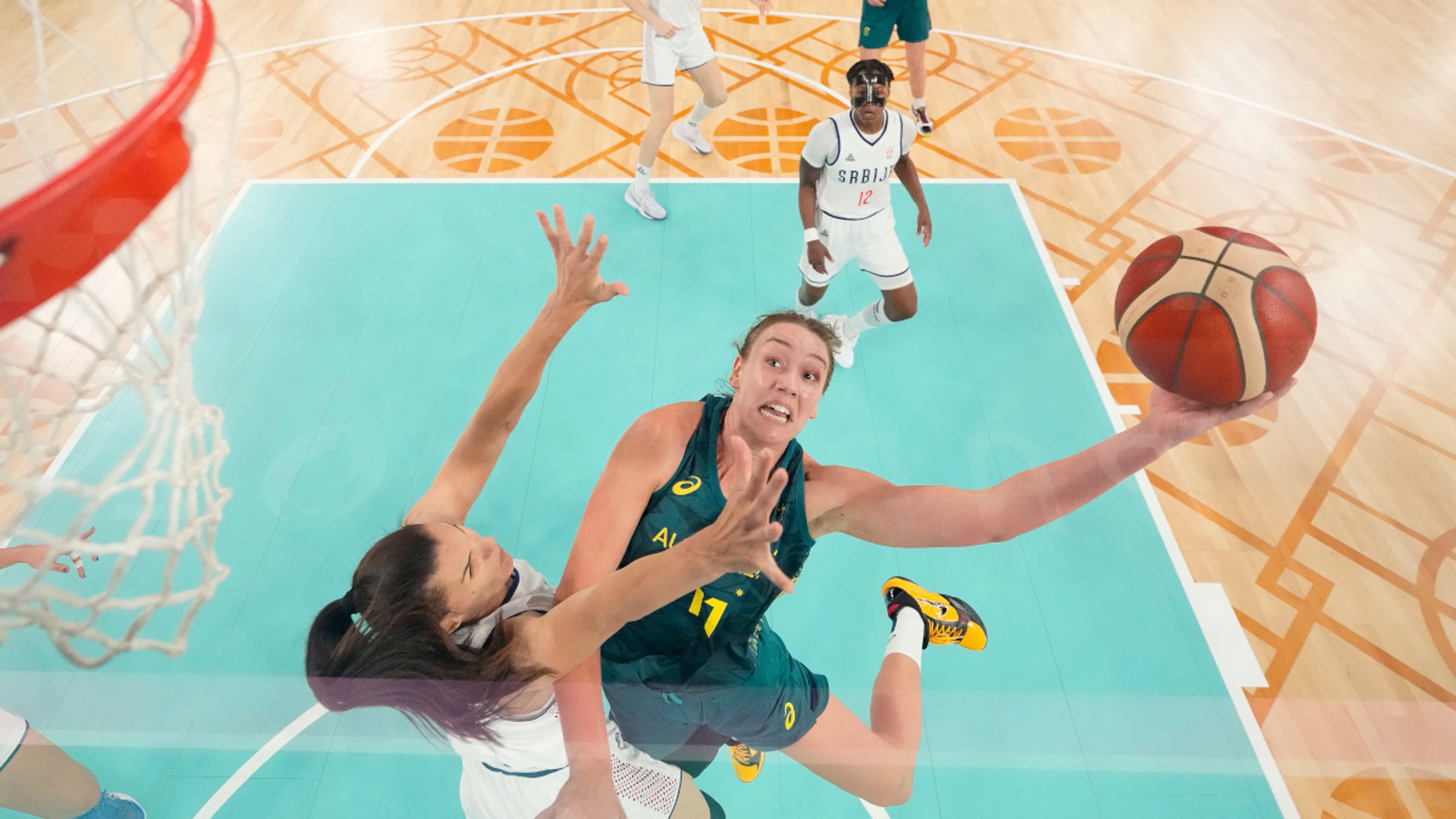 Australia see off Serbia to reach Olympic women's basketball semifinals