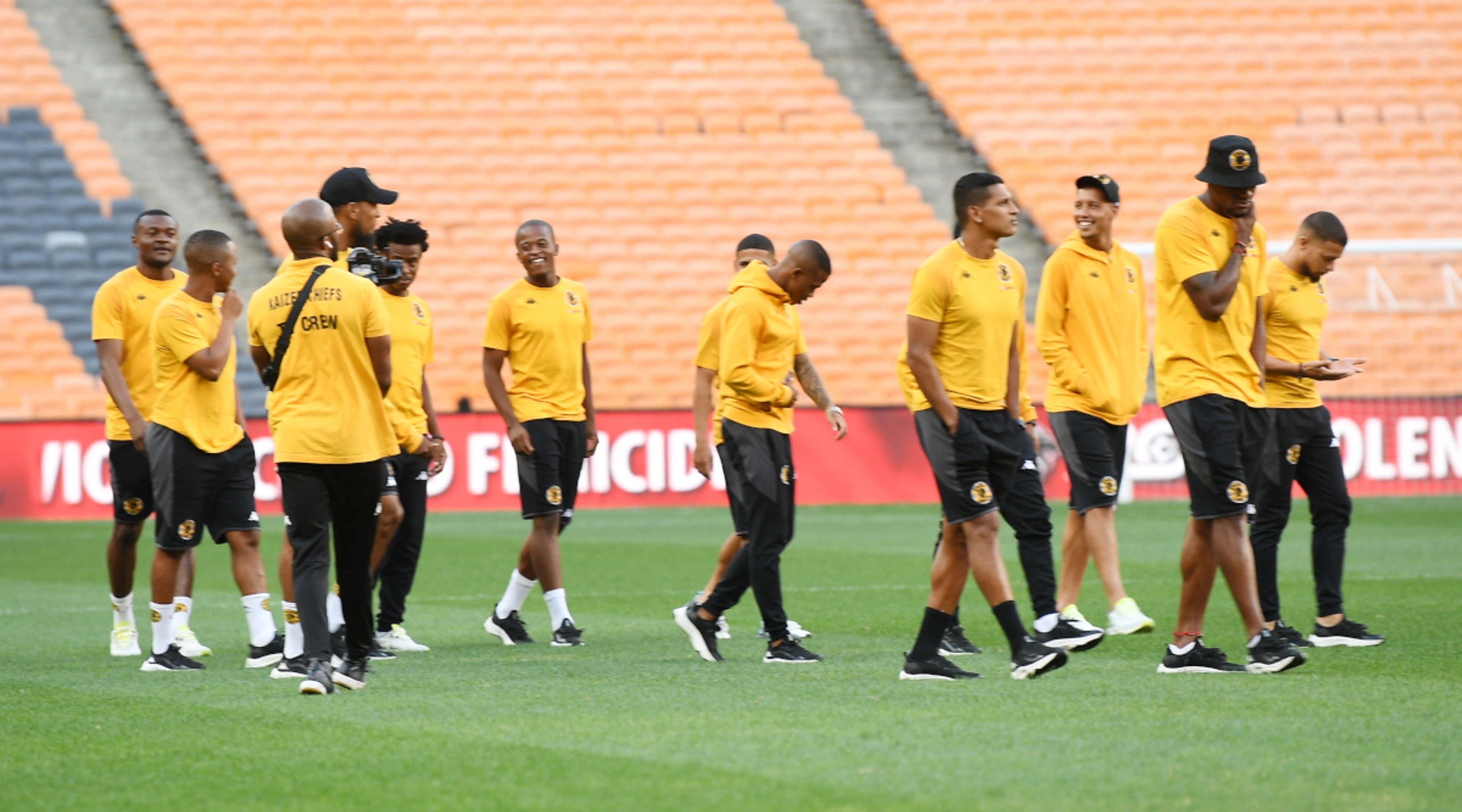 Chiefs players argue after another match without scoring