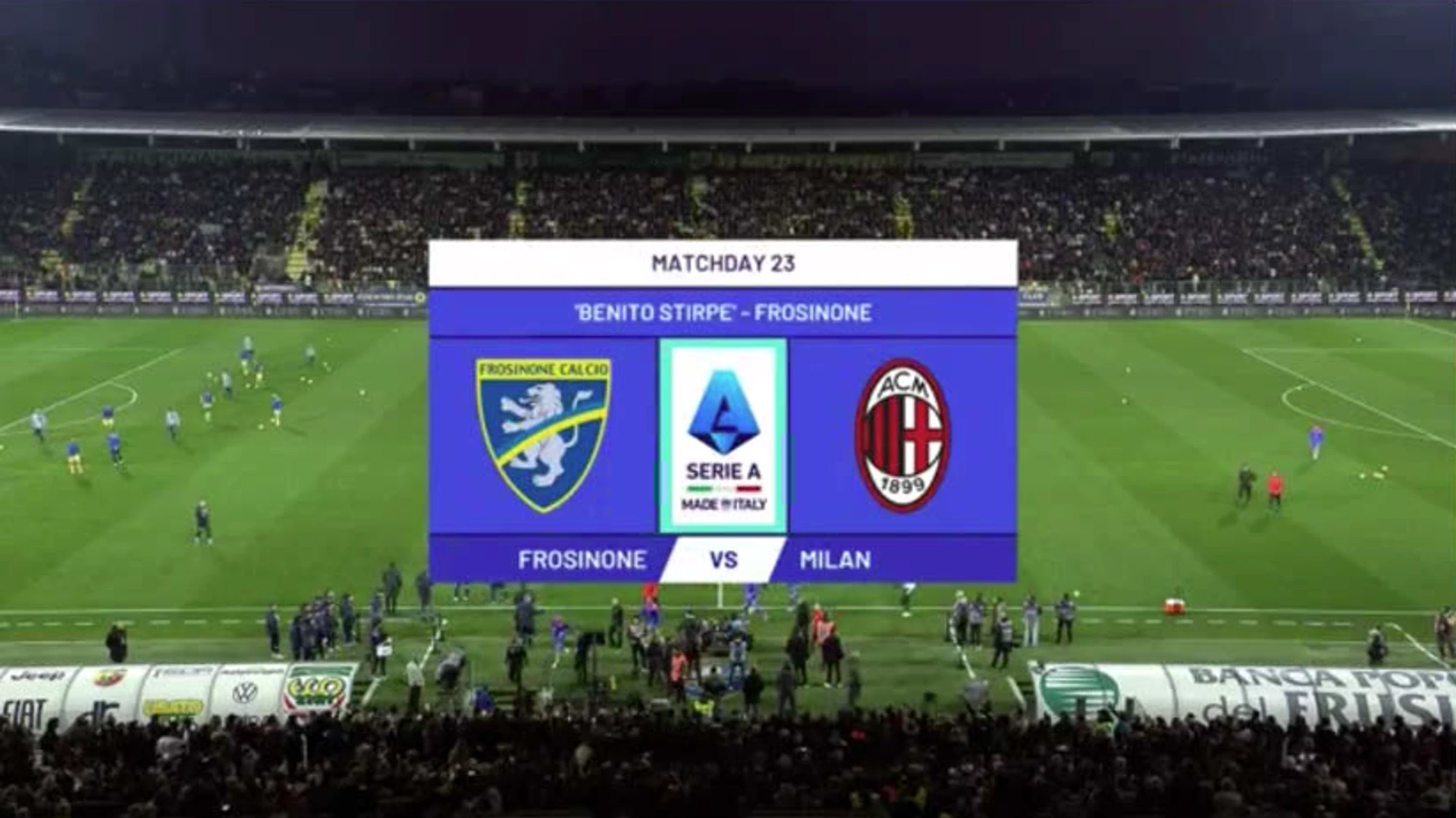 Frosinone Calcio v AC Milan | Match Highlights | Matchday 23 | Serie A