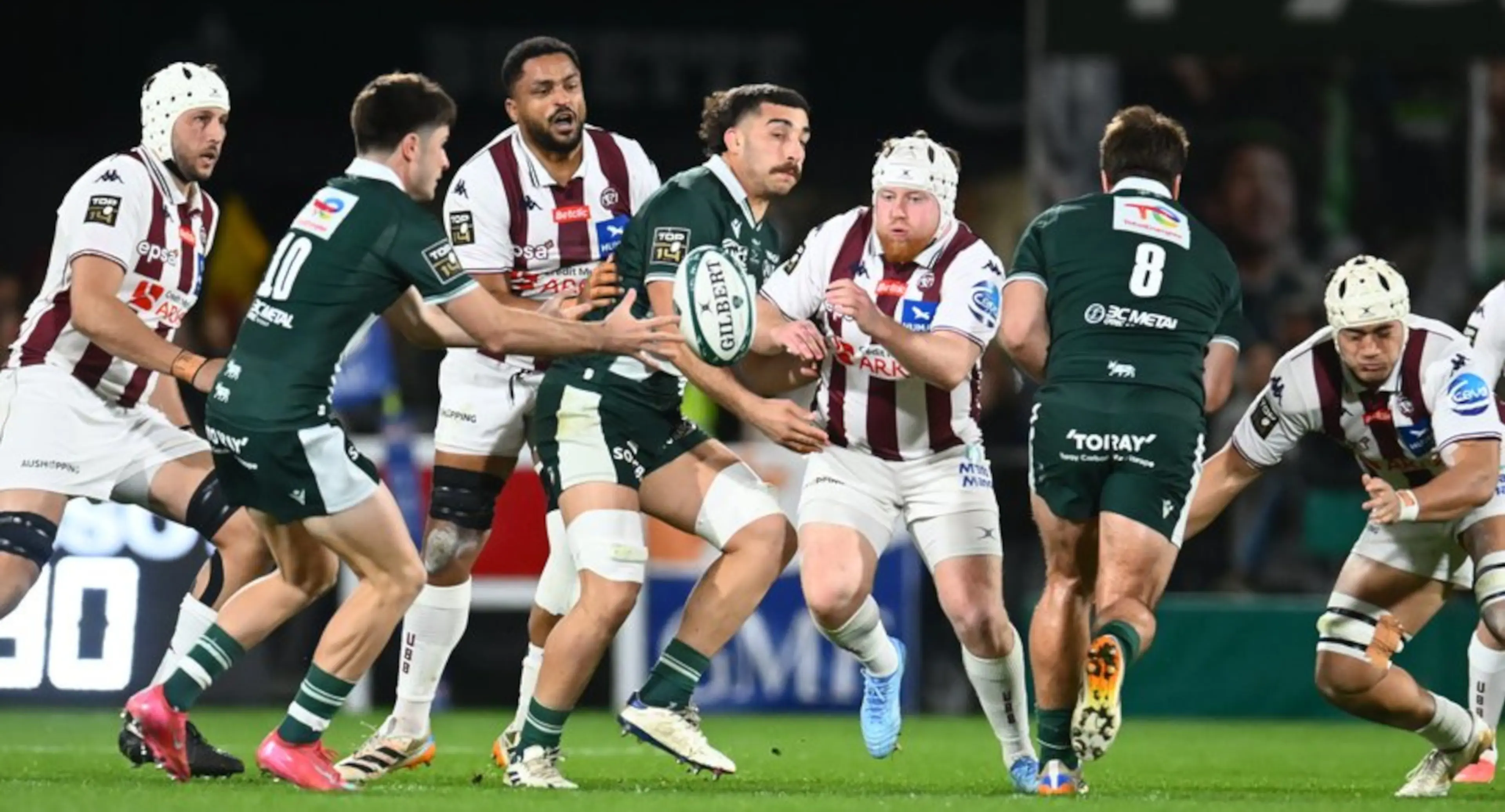 Pau see off Bordeaux-Begles to reclaim second place in Top 14