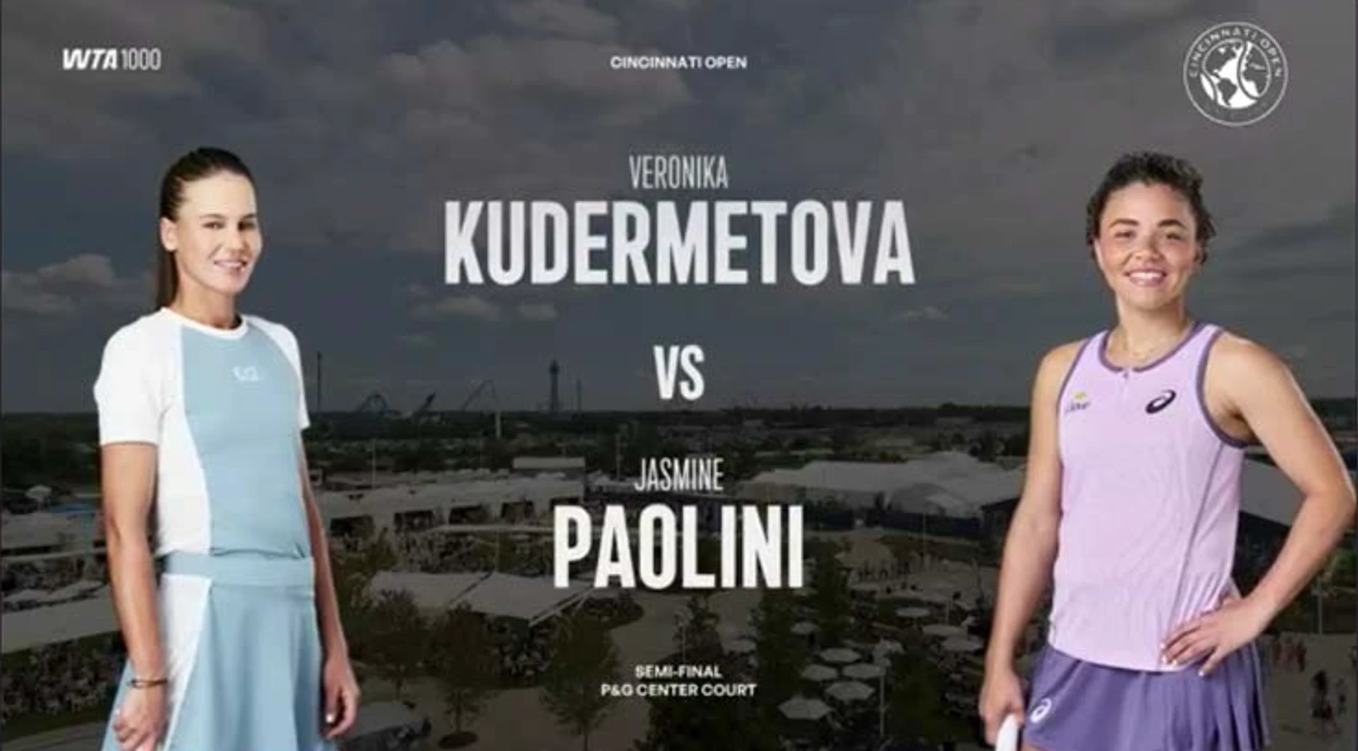 Kudermetova v Paolini | SF2 Highlights | WTA 1000