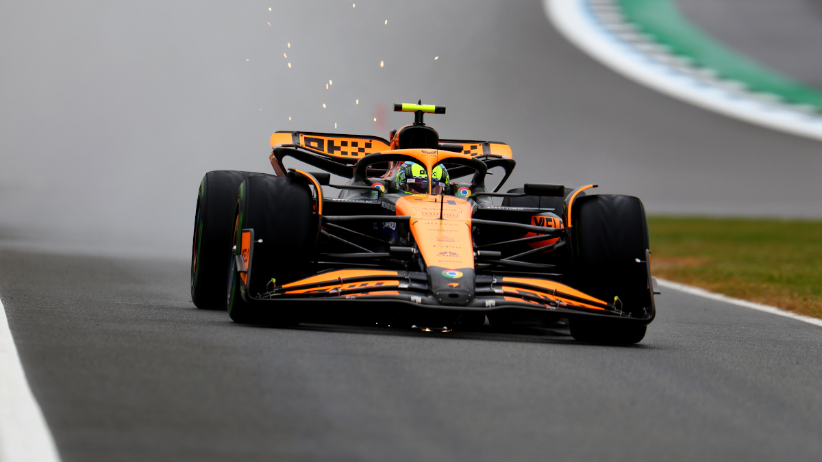 Norris alongside Verstappen with Mercedes in his sights