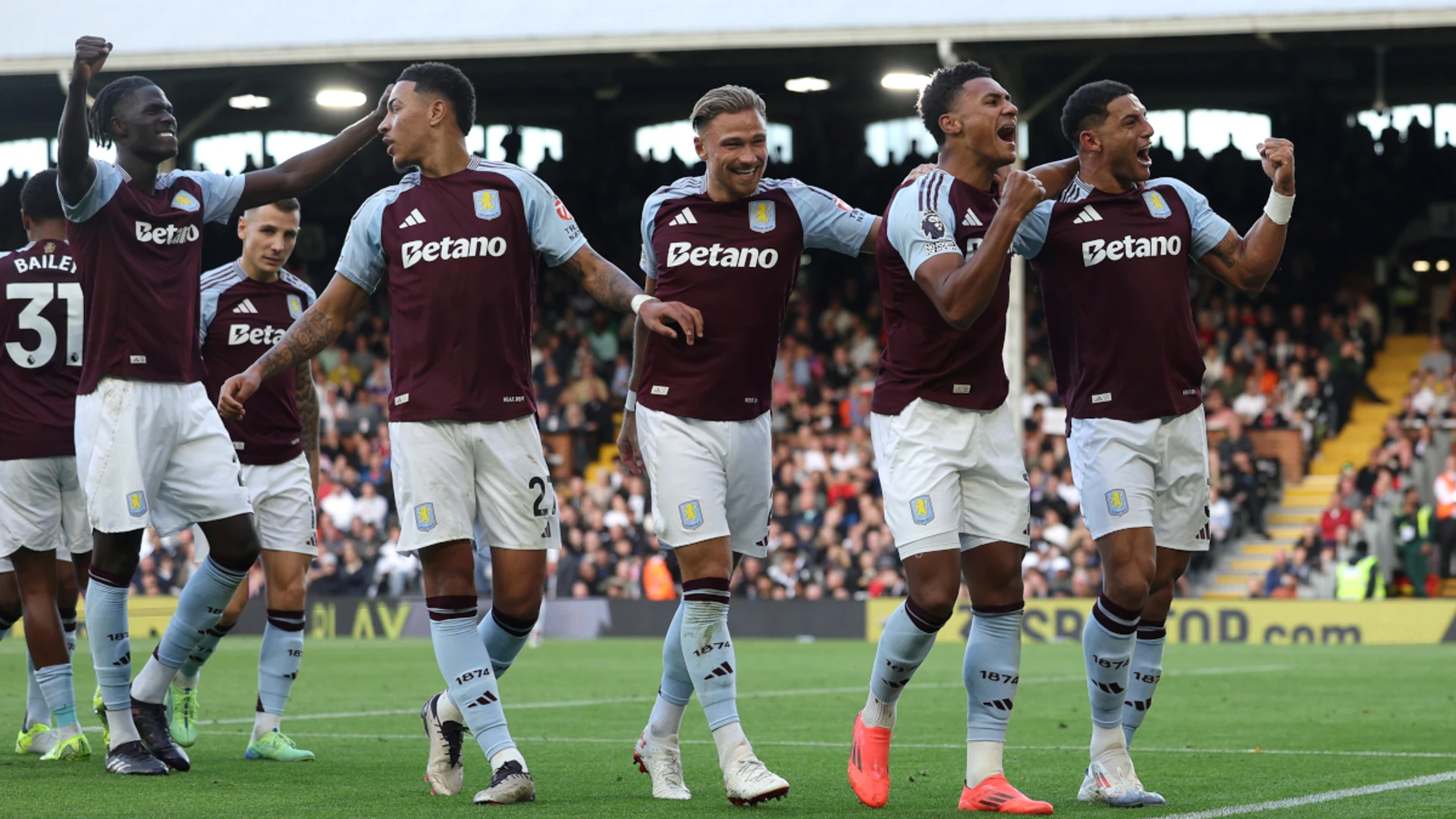 Villa comeback to win in action-packed game at Fulham