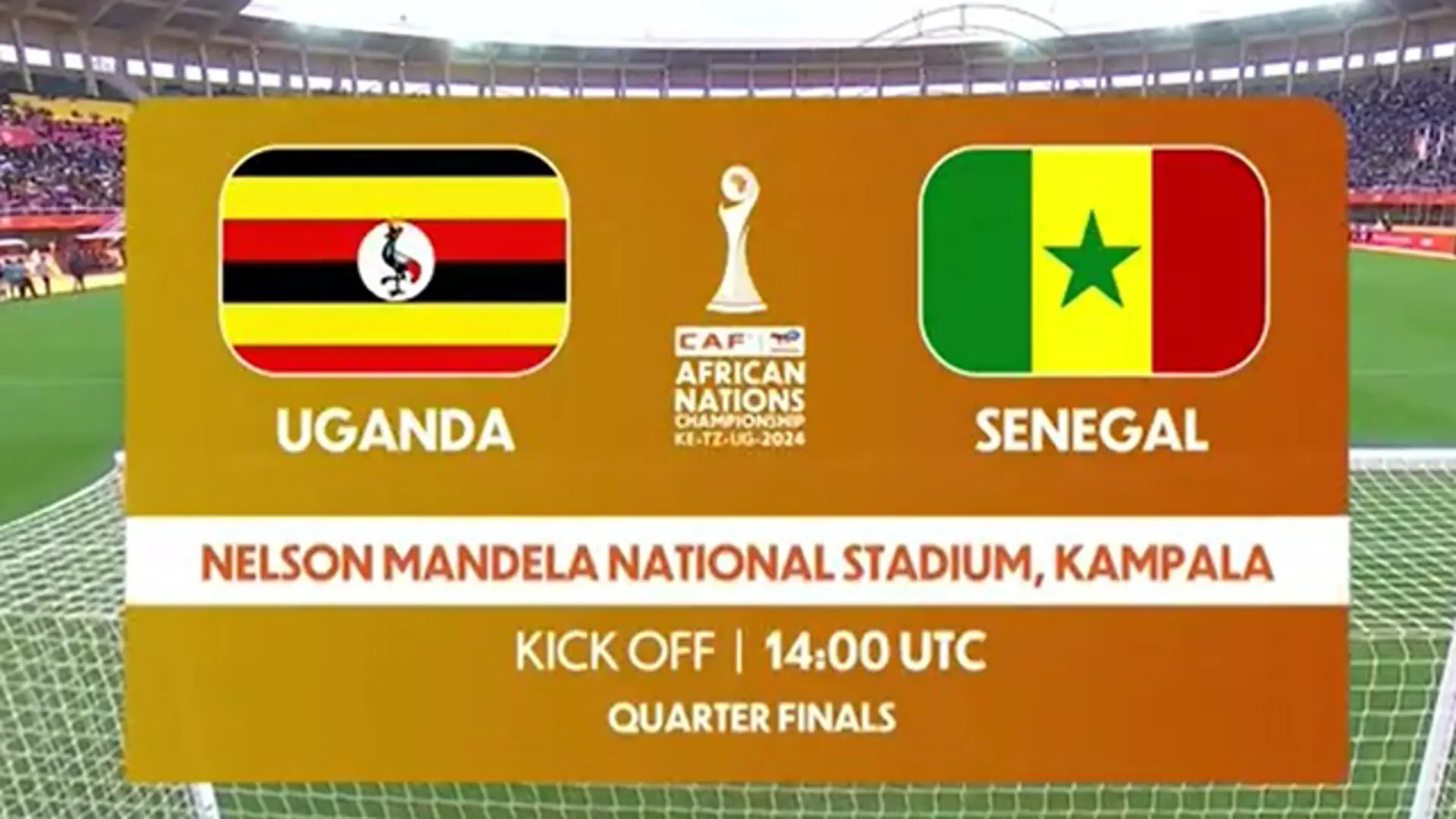 Uganda v Senegal | Match Highlights | African Nations Championship (CHAN)
