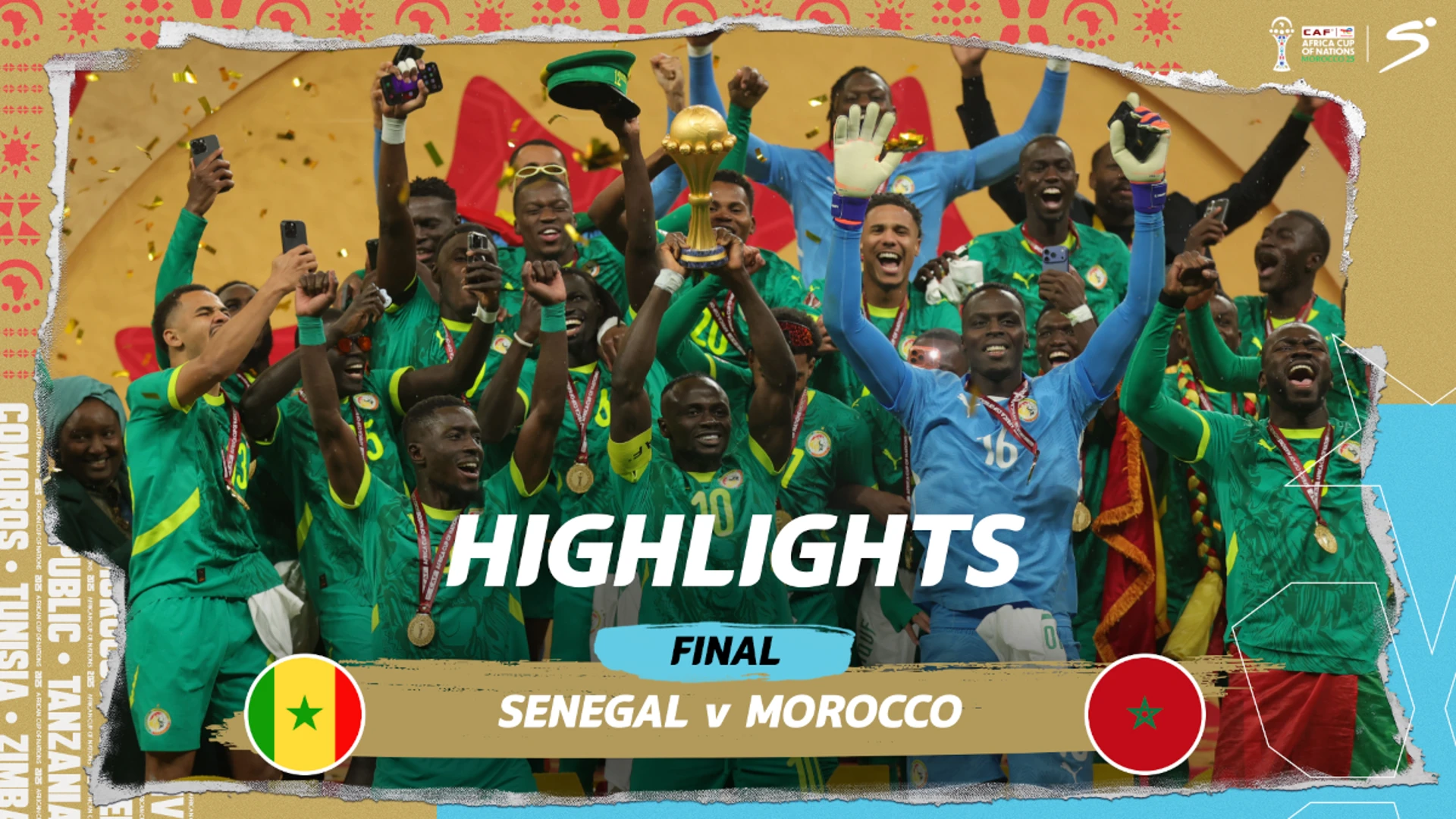 Senegal v Morocco | Match in 3 | CAF Africa Cup of Nations Morocco 2025