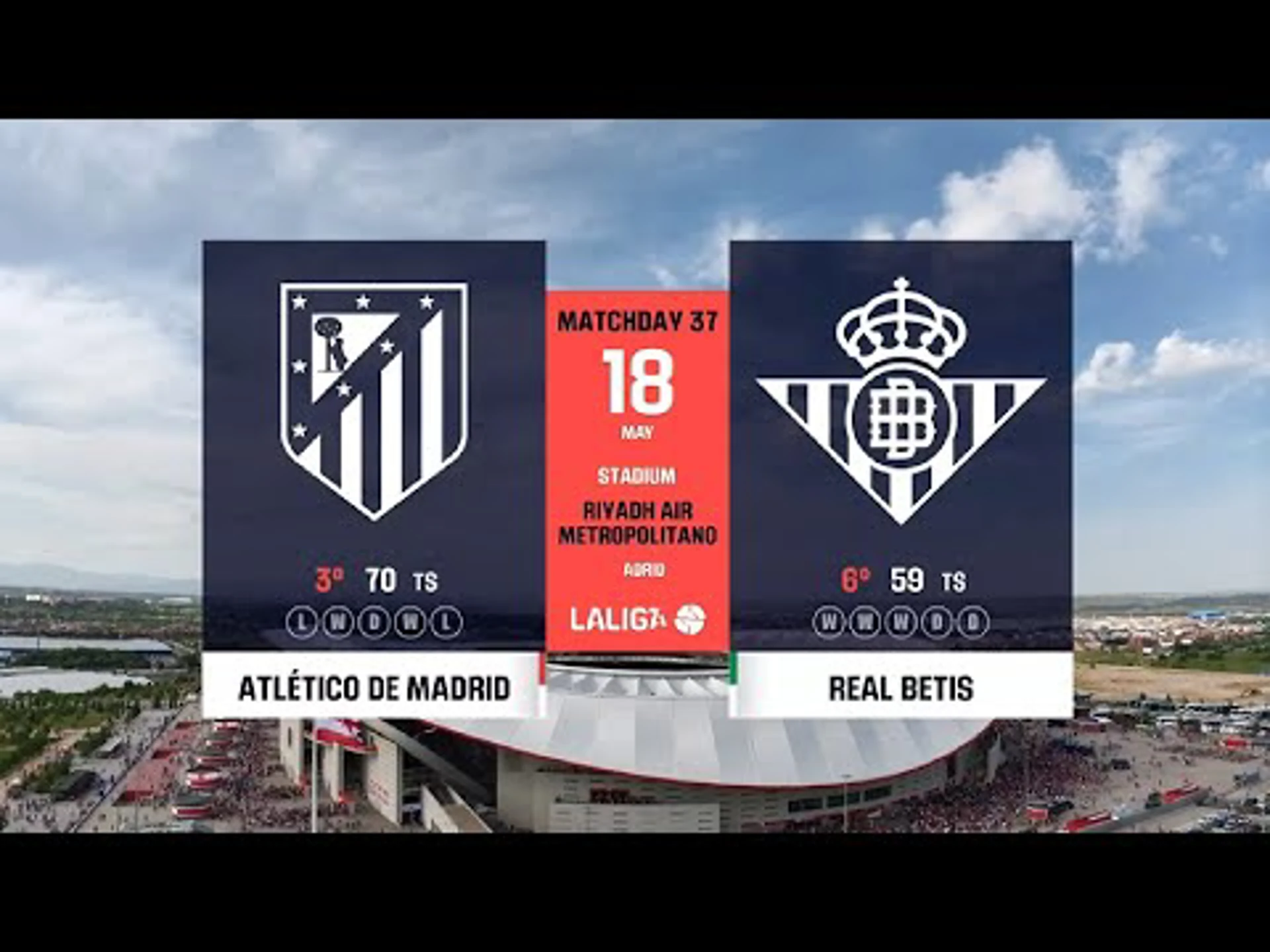 A Madrid v Betis | Match Highlights | LaLiga EA Sports Matchday 37