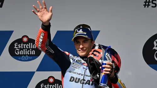 Marquez takes pole for Spanish MotoGP