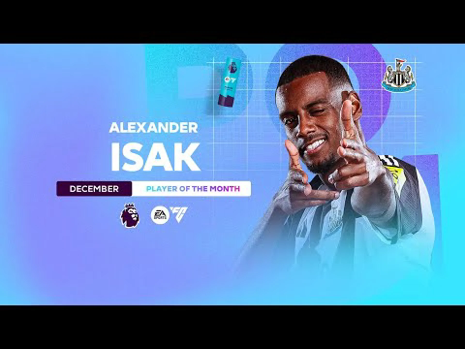 December Player of the Month | Alexander Isak | Premier League