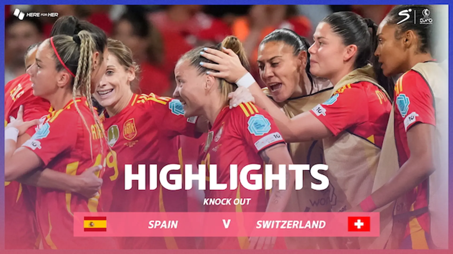 Spain v Switzerland | Match Highlights | UEFA Women's Euro