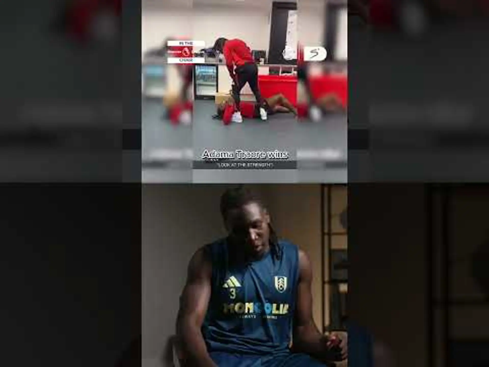 Calvin Bassey is ready for the next tussle with Adama Traore 💪😏