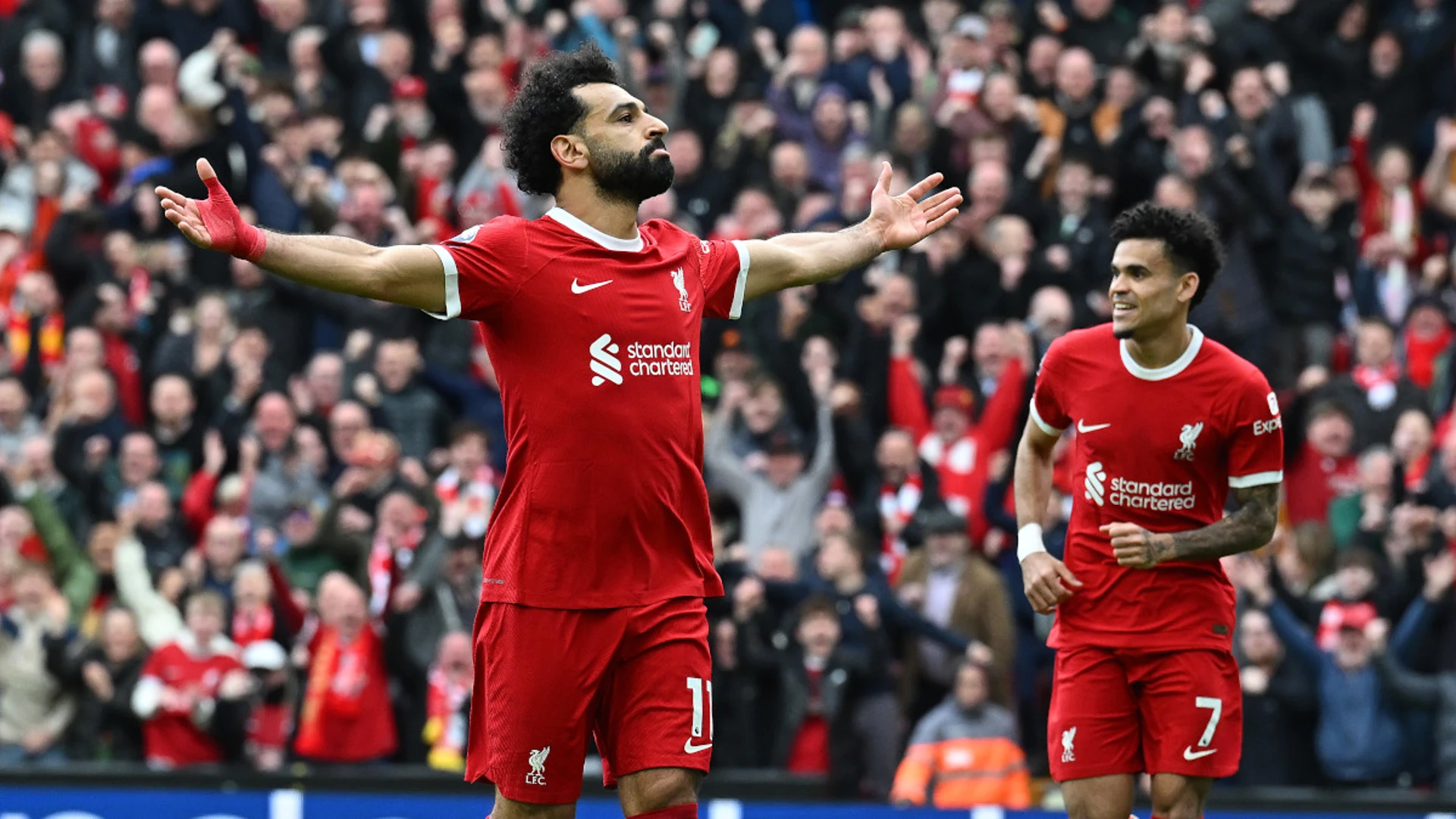 Liverpool go top after comeback win over Brighton