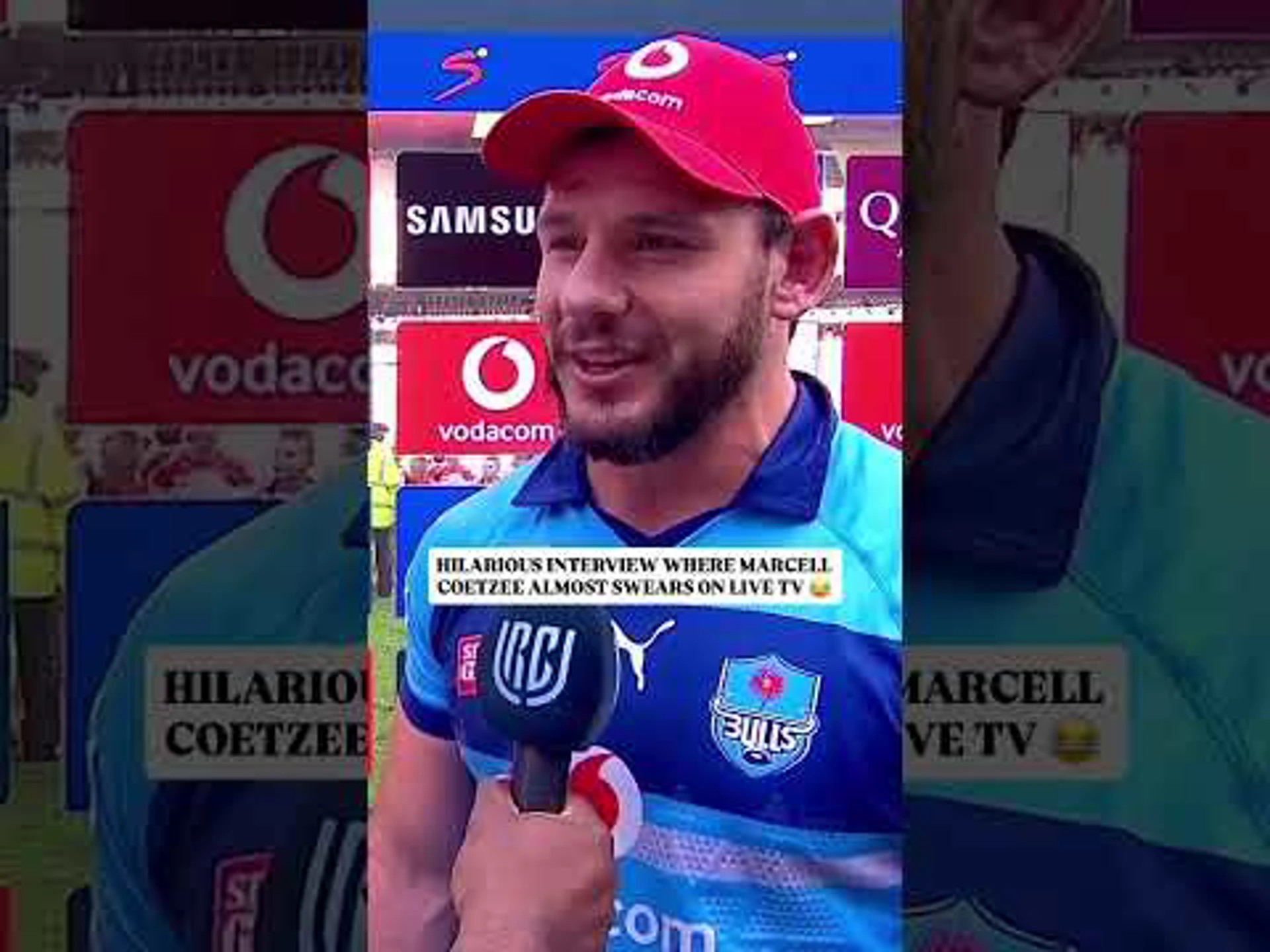 Marcell's on-air oopsie