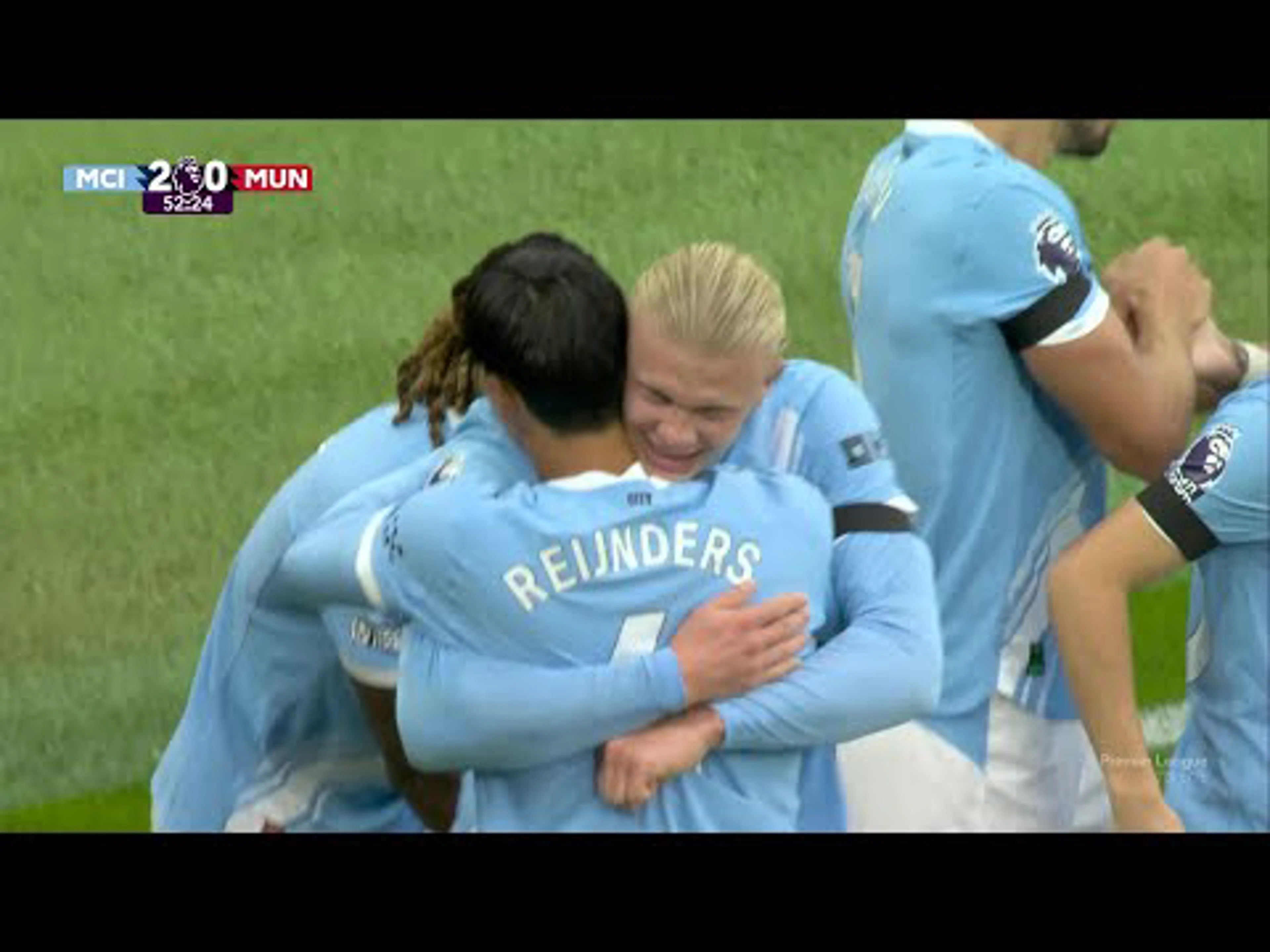 Erling Haaland | 53ʳᵈ Minute Goal v Manchester United