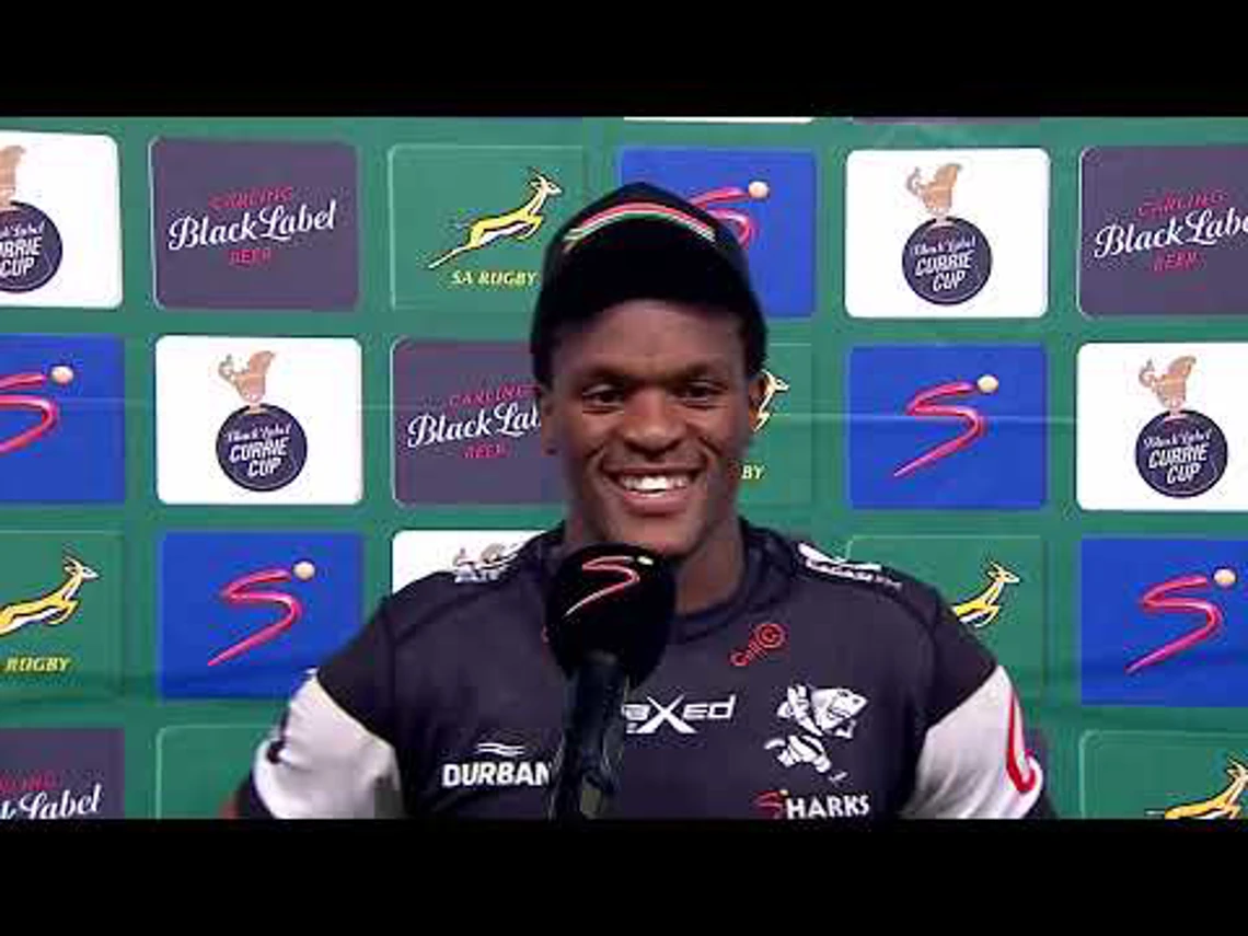 Currie Cup Premier Division | Cell C Sharks v Tafel Lager Griquas | Interview with Phepsi Buthelezi