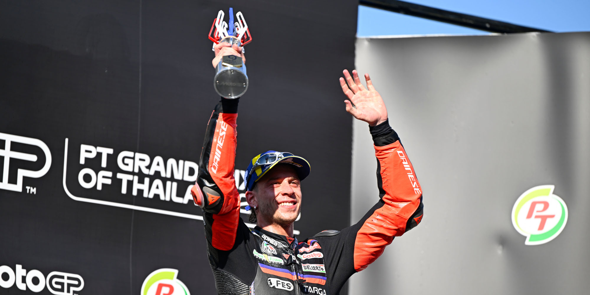 Bezzecchi wins MotoGP opener as wheel woe forces Marquez out