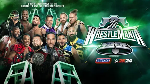 Undisputed WWE Tag Team Championship Six-Pack Tag Team Ladder Match