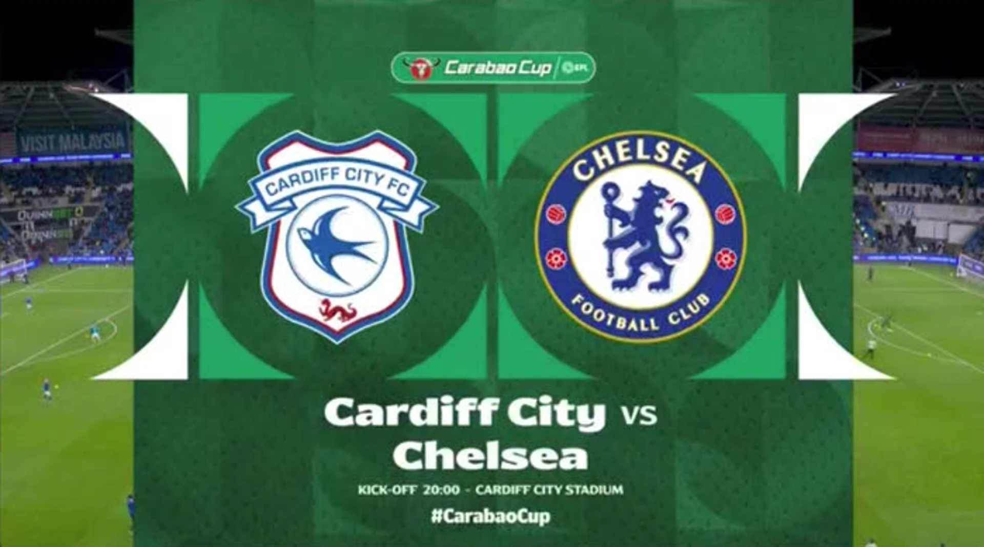 Cardiff v Chelsea | Match Highlights | Carabao Cup
