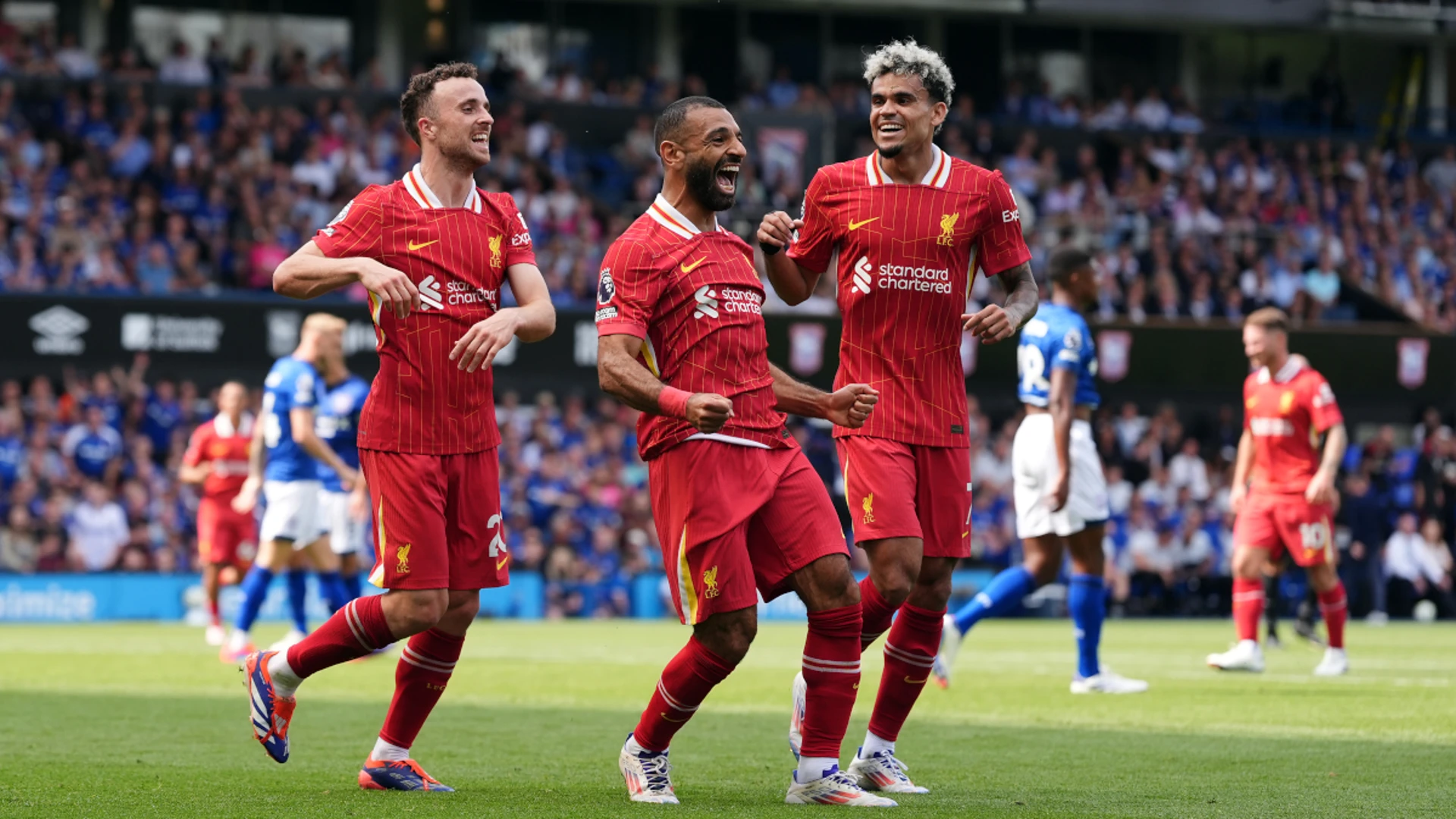 Liverpool manager Slot off to winning start at Ipswich