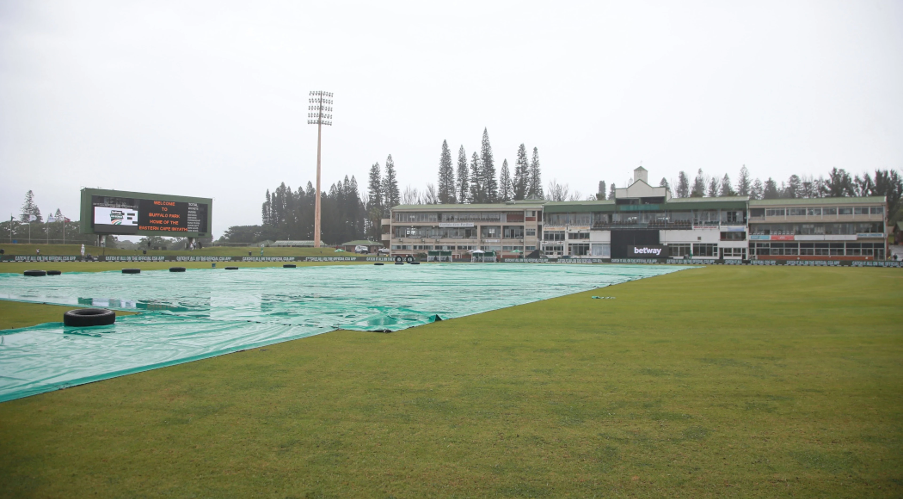 Play abandoned in first ODI between SA and Windies