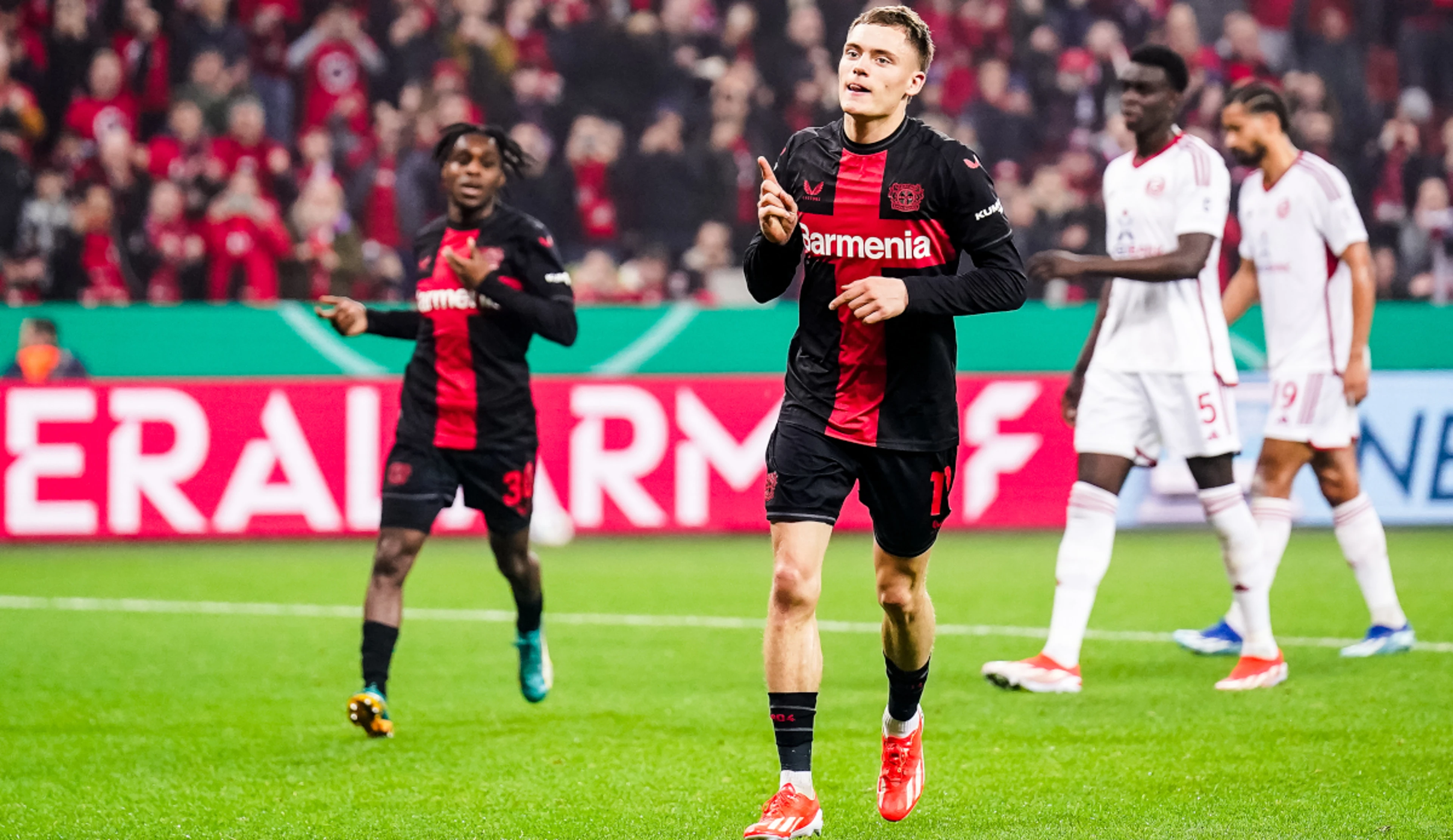 Wirtz hits double as Leverkusen reach German Cup final